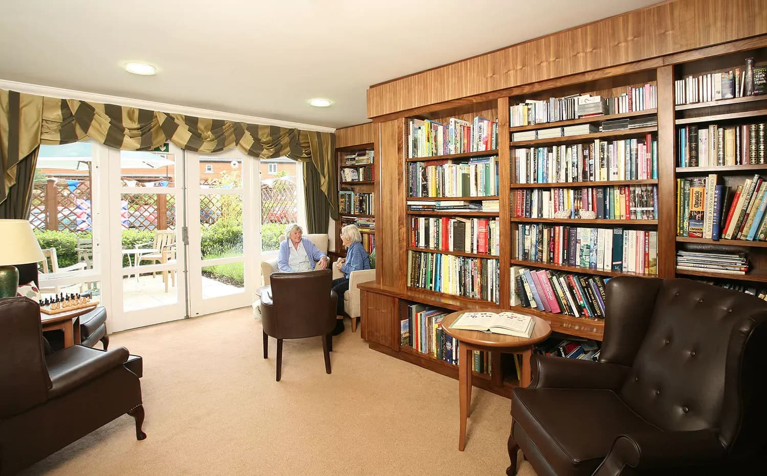 Library room of Queen Elizabeth Park in Guildford