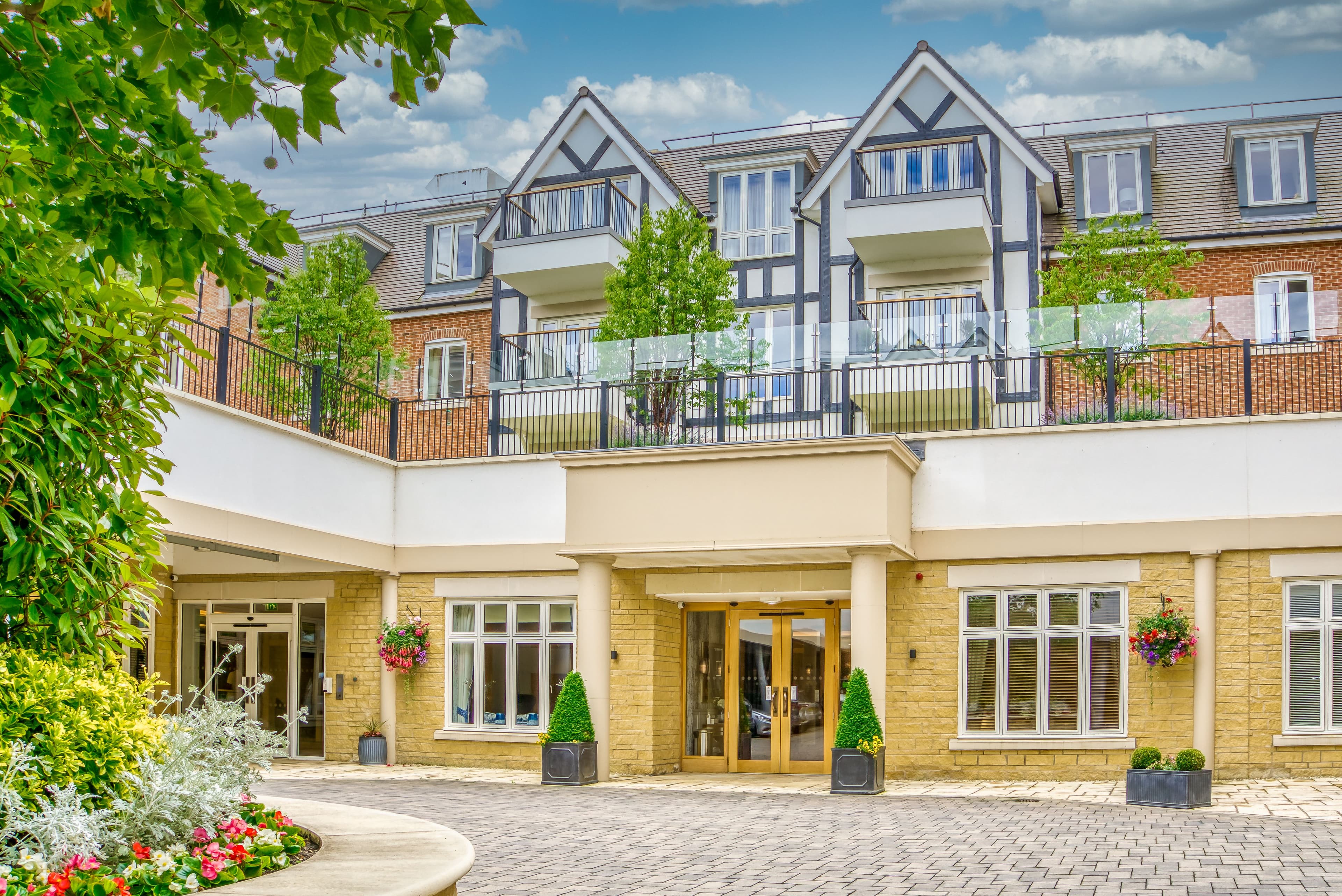 Exterior at Richmond Wood Norton Retirement Development in Evesham, Warwickshire