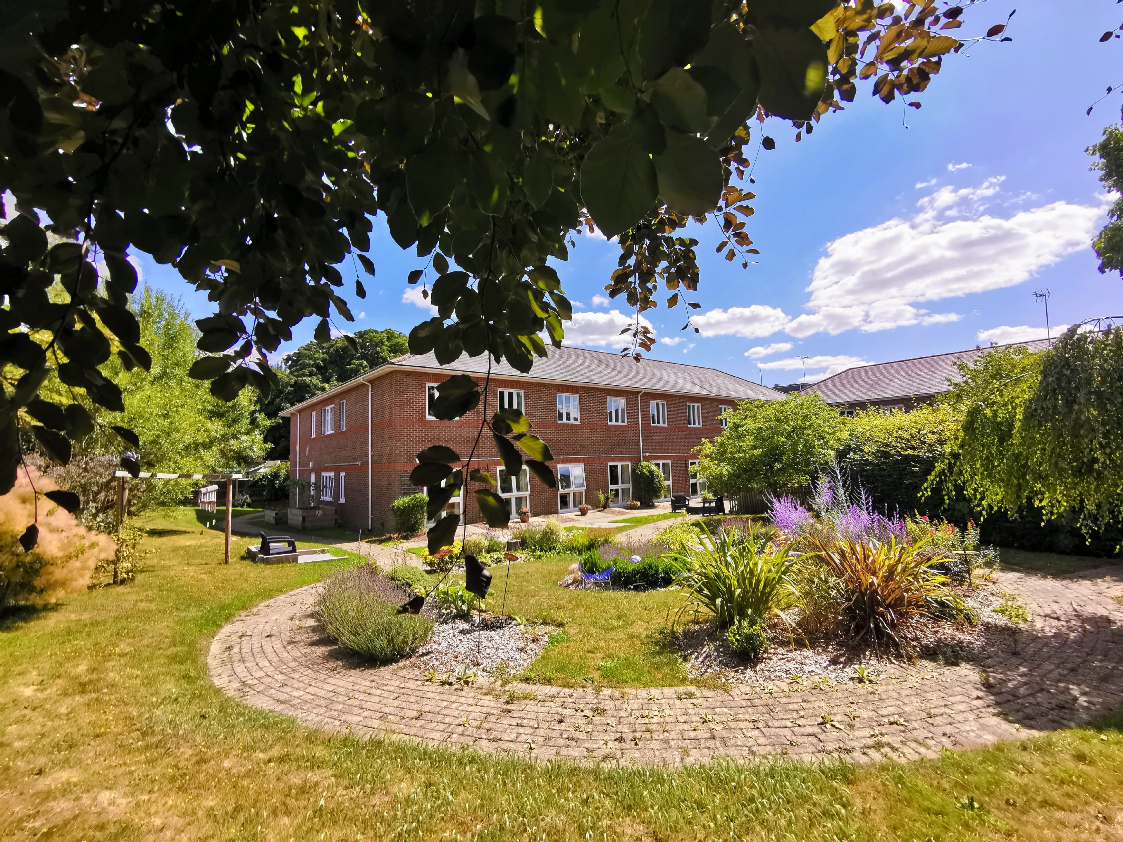 Garden at Alton Nursing Home, Alton, Hampshire