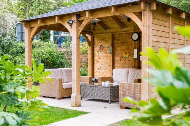 Garden at the Rectory Court Care Home in London