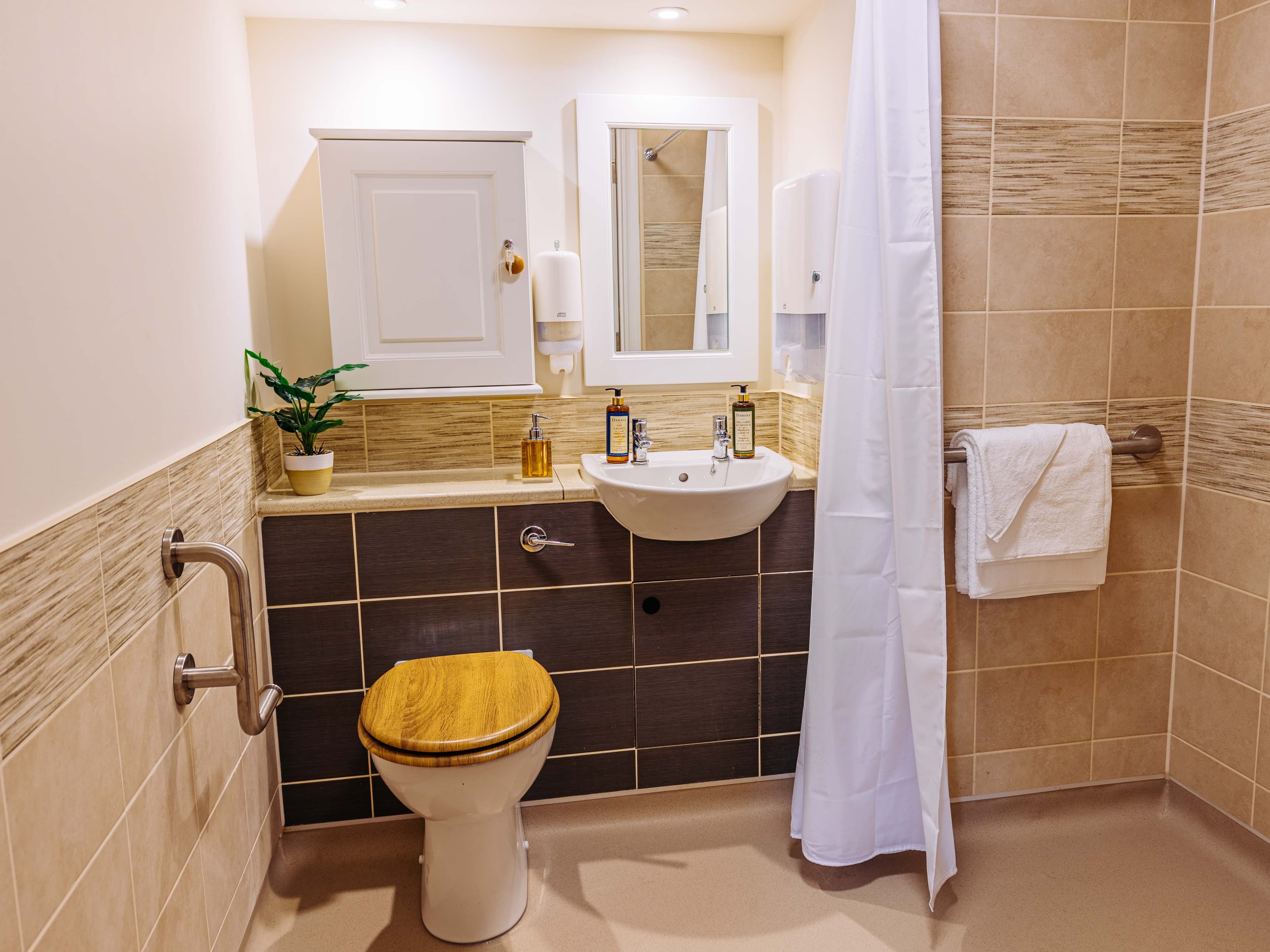 Bathroom at Red Oaks Home in West Sussex, South East England