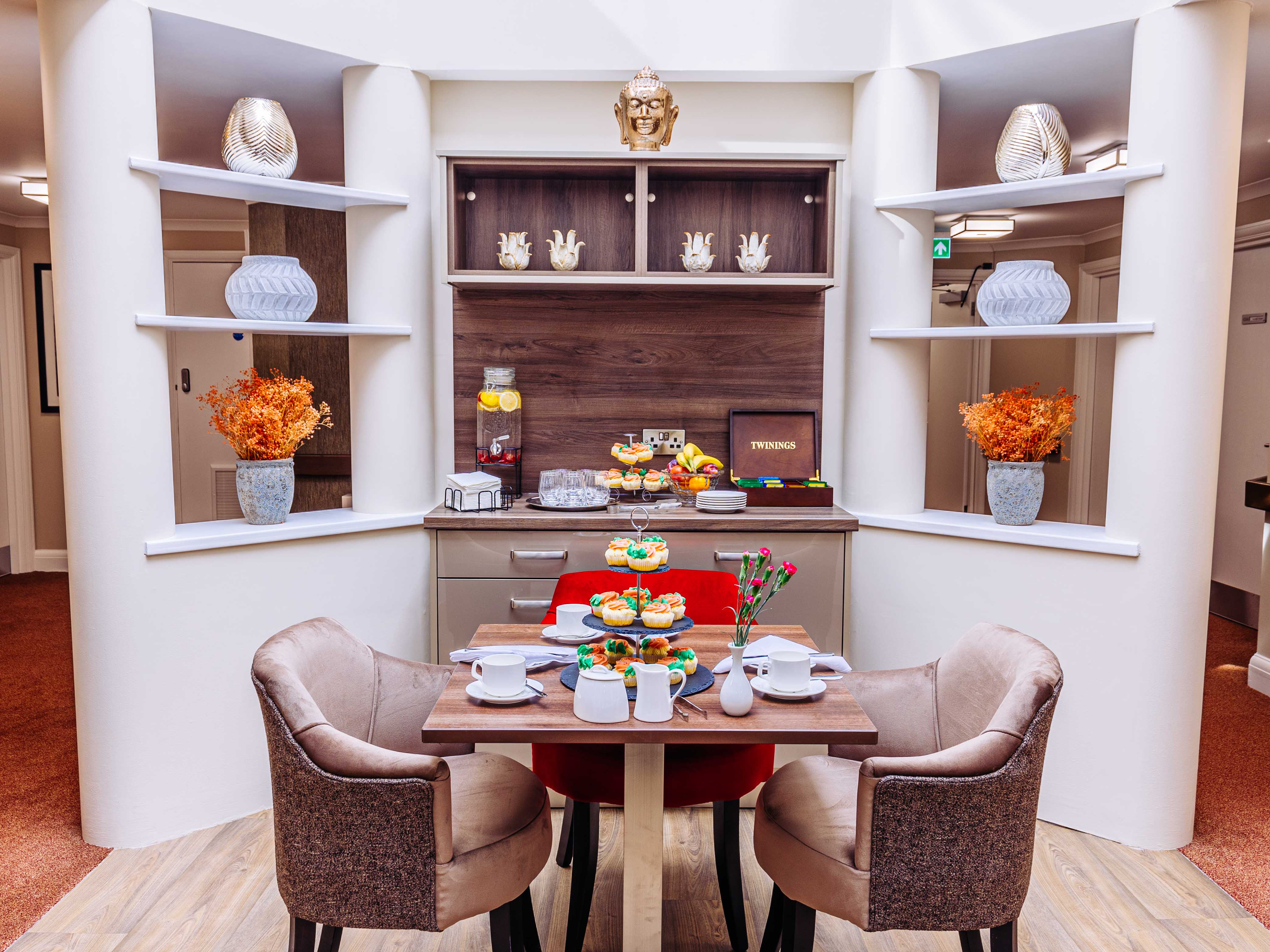 Dining Area at Red Oaks Home in West Sussex, South East England