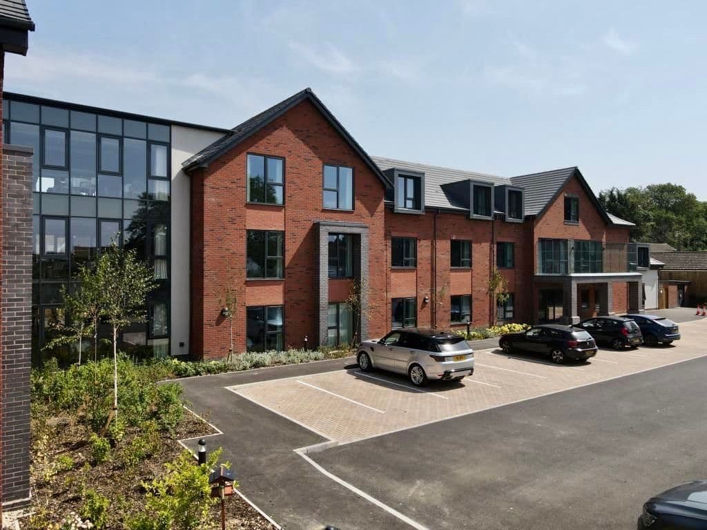 Exterior of Richard House care home in Grantham, Lincolnshire