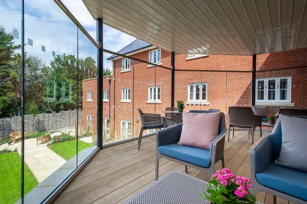 Richmond Manor Care Home lounge area