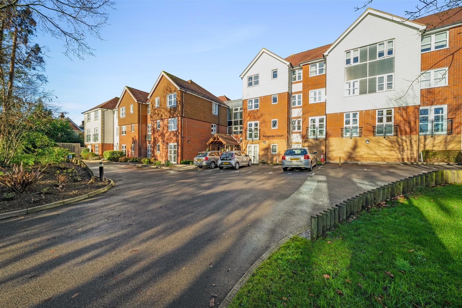 Exterior of Ridgeway Court Retirement Development in Healthfield,  Wealdon