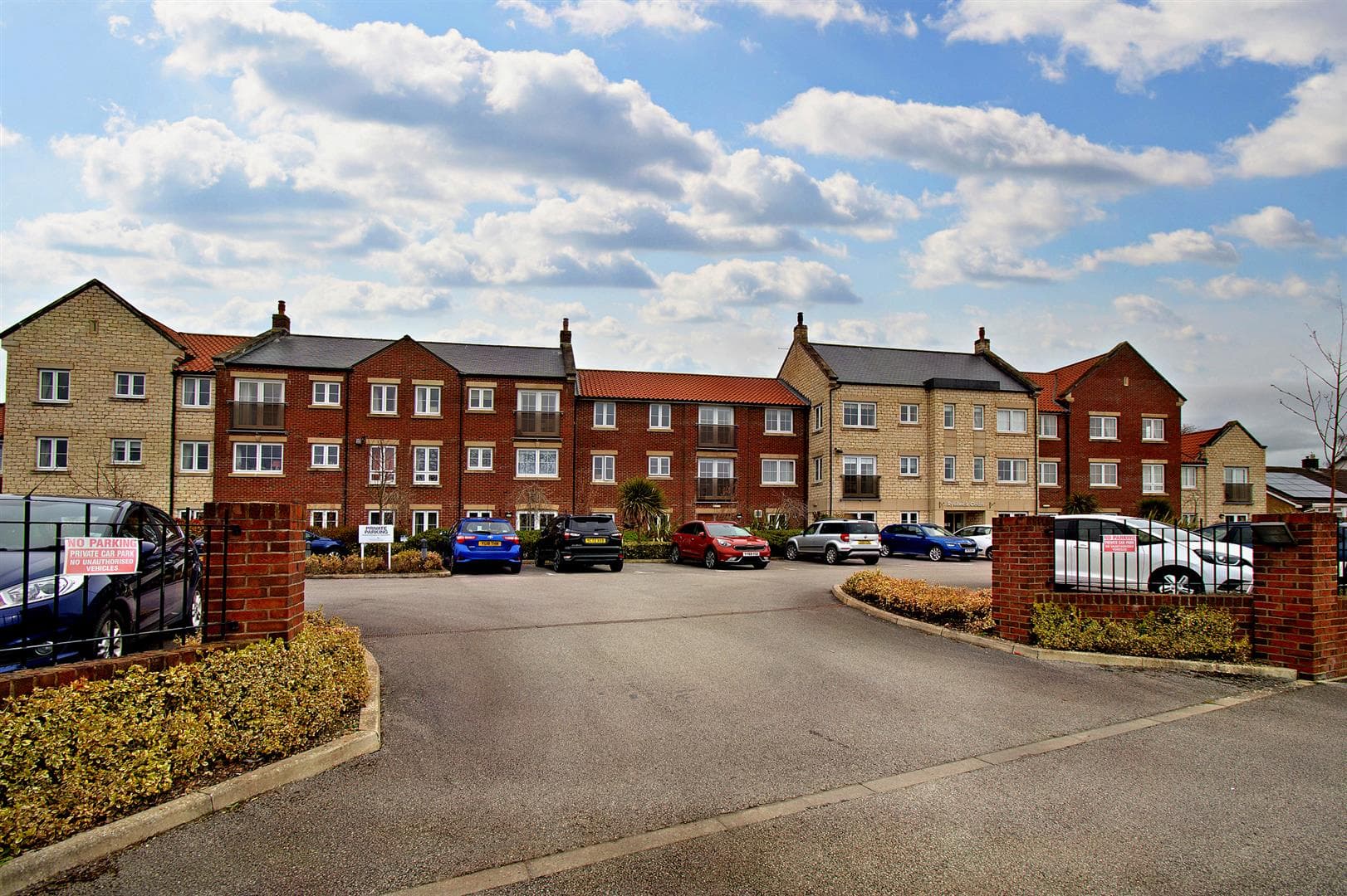 Exterior of Rybeck Court Retirement Development in Pickering, Ryedale