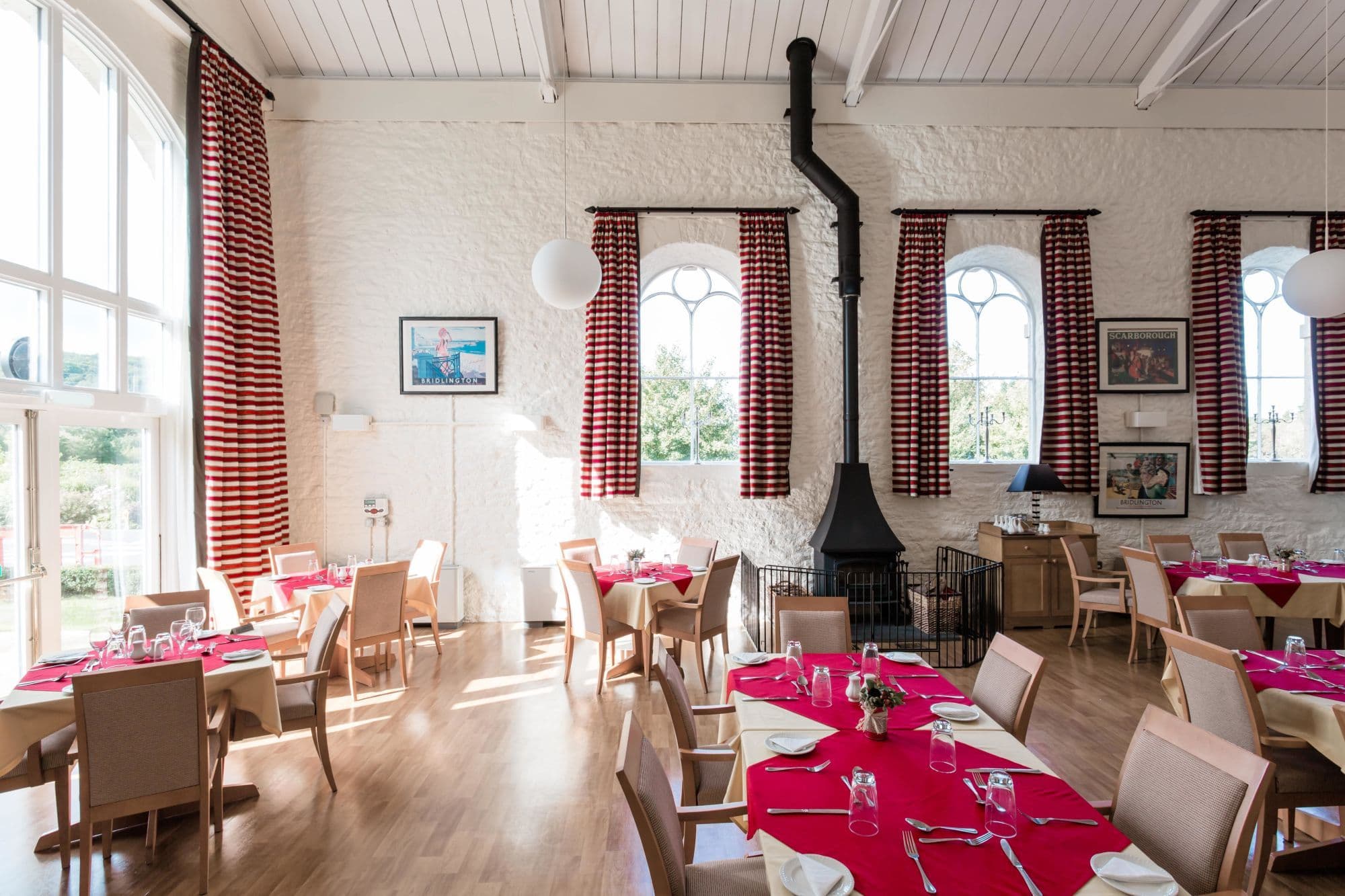 Communal area of Sandford Station, Winscombe, North Somerset