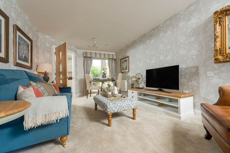 Lounge of Saxon Gardens in Oakham, Rutland