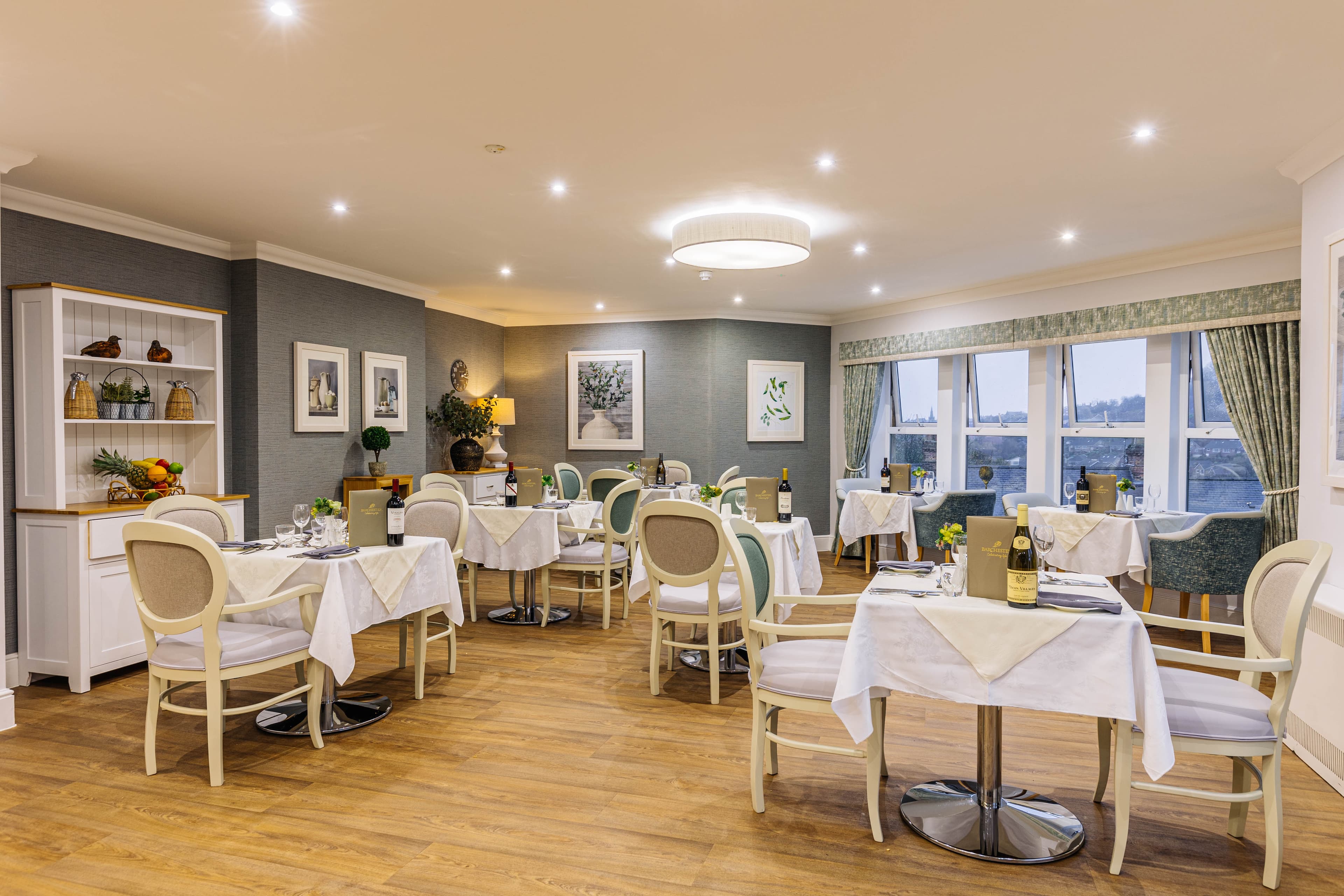 Dining Room at Scarborough Hall Care Home in Scarborough, North Yorkshire