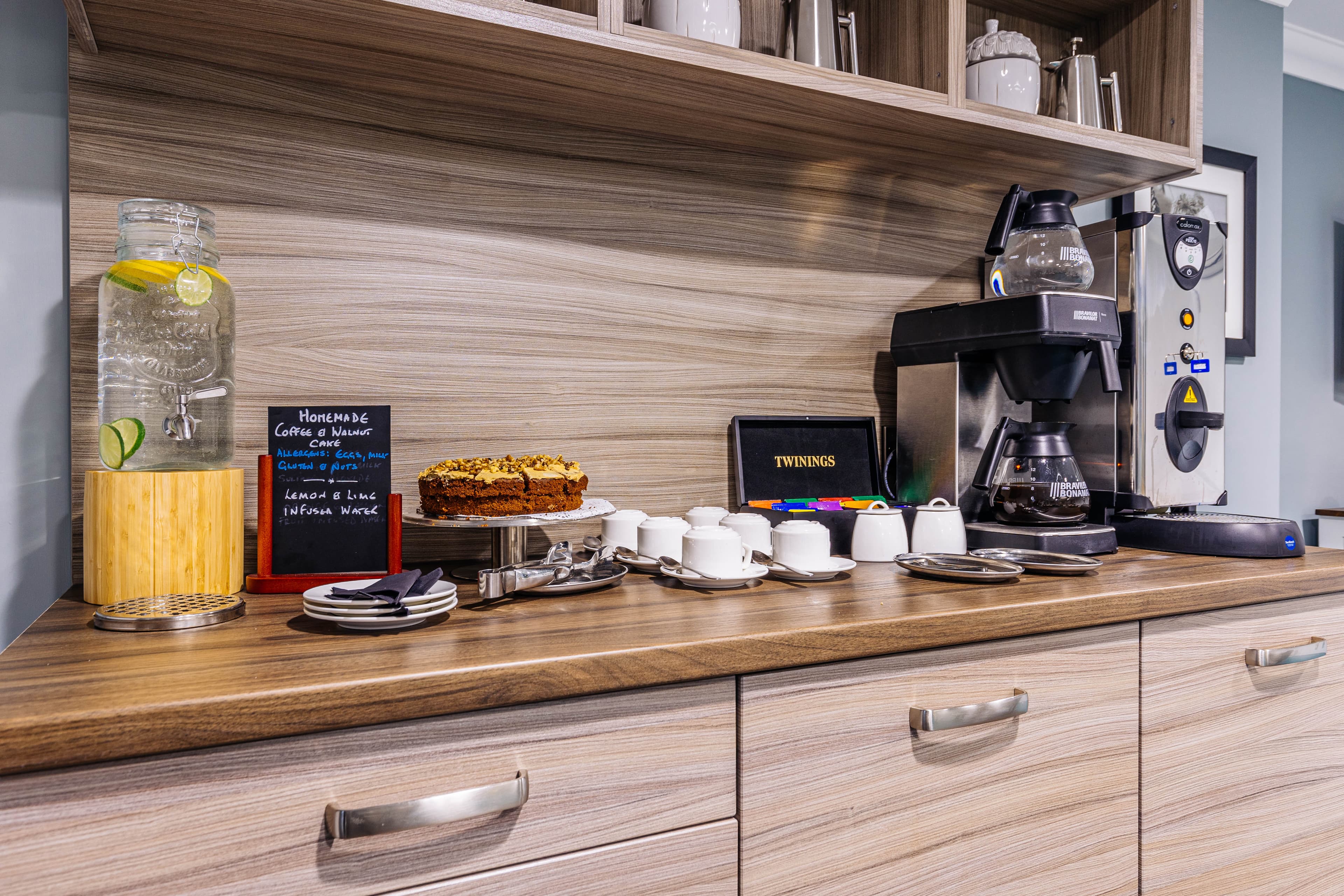 Cafe at Scarborough Hall Care Home in Scarborough, North Yorkshire