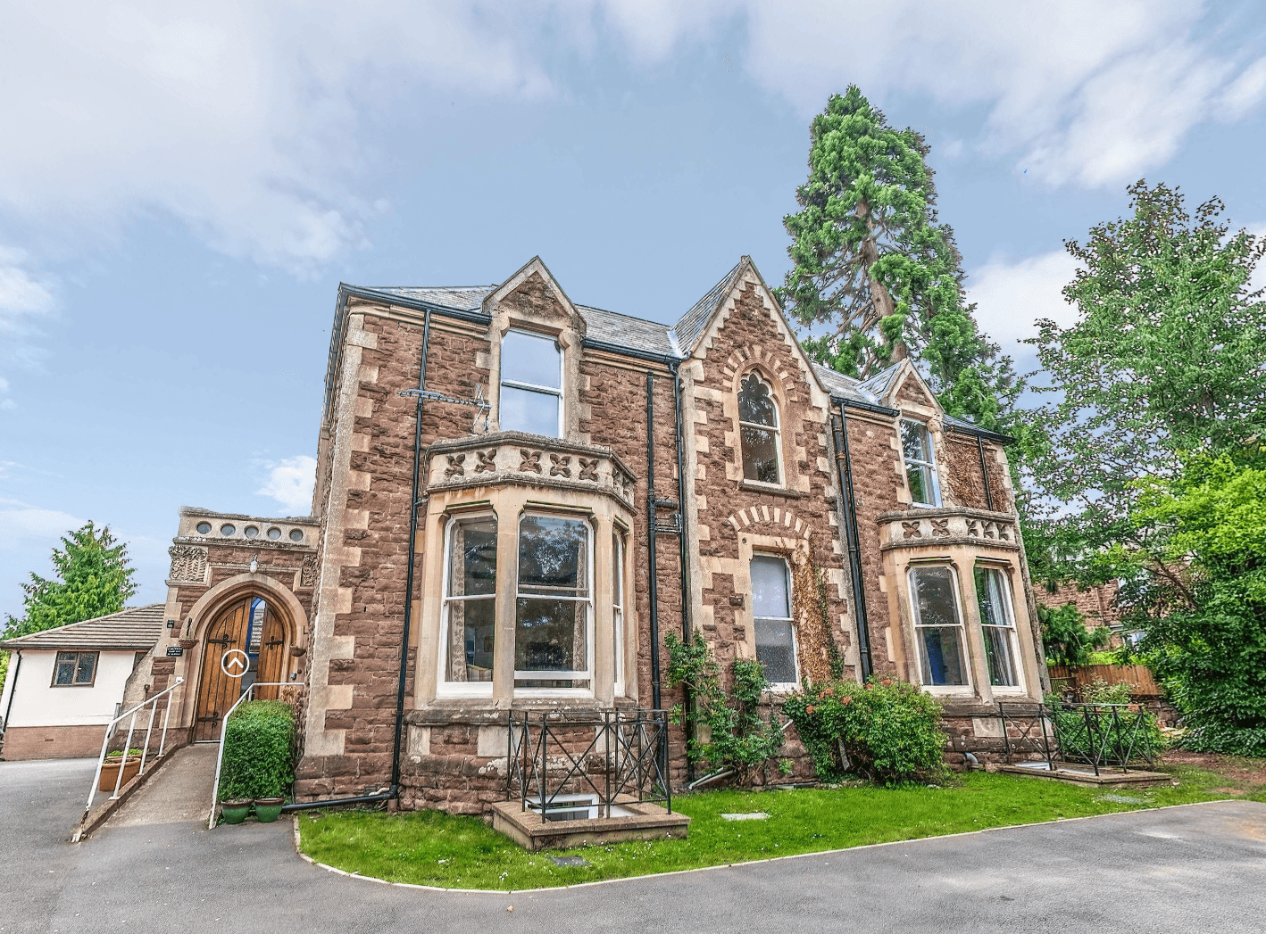 Exterior of West Bank in Ross-on-Wye, Herefordshire