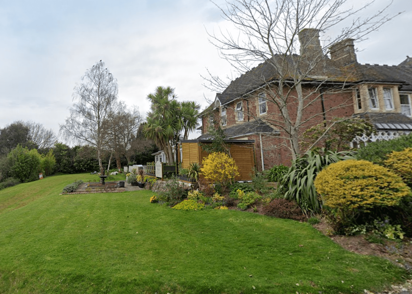 Exterior of Moors Park care home in Teignmouth, Devon