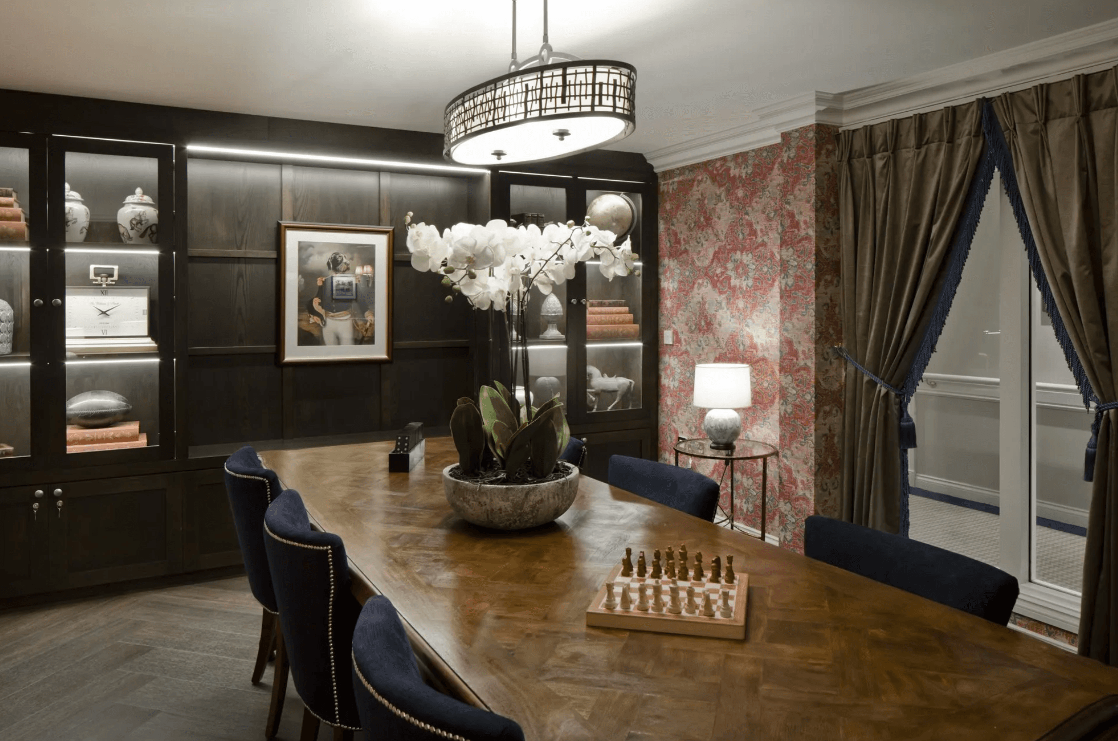 Dining room of St Johns House care home in Norwich, Norfolk