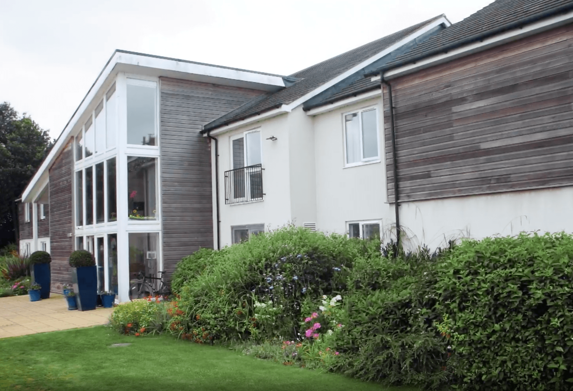 Exterior of The Mayfields care home in Norwich, Norfolk