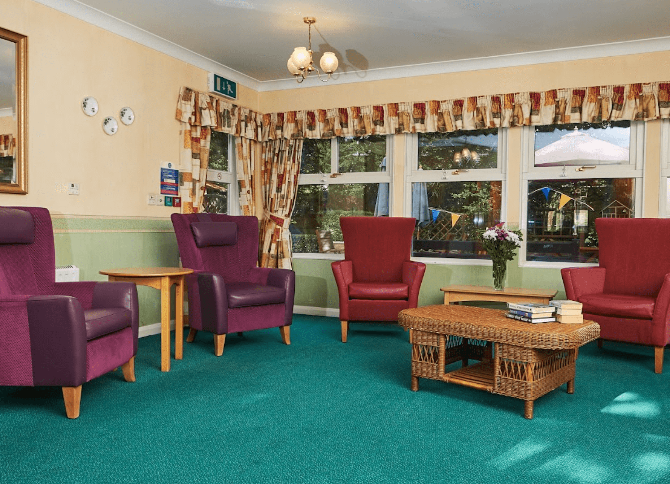 Lounge of Whitefarm Lodge Care Home in Twickenham, Richmond upon Thames