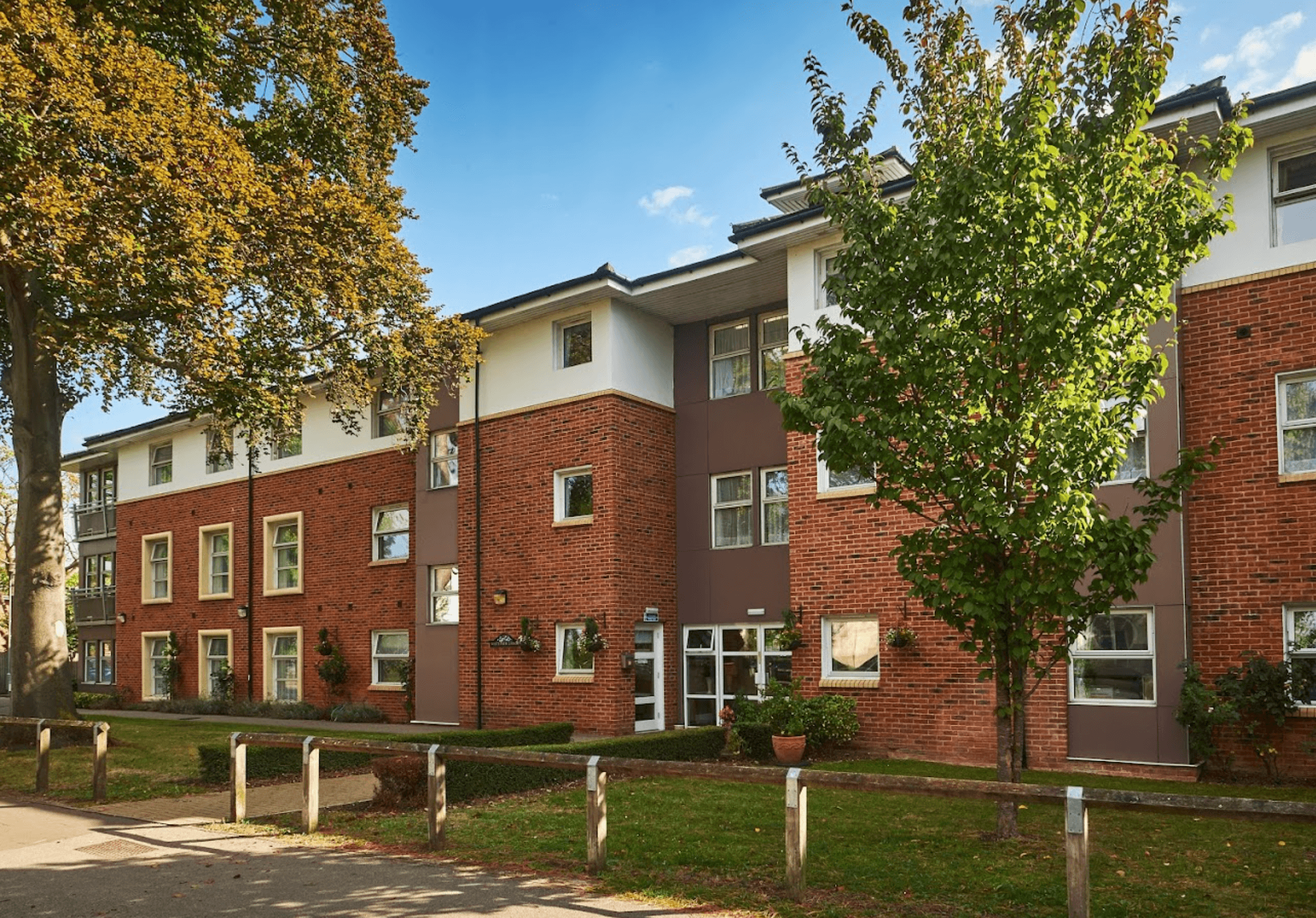 Exterior of Whitefarm Lodge Care Home in Twickenham, Richmond upon Thames