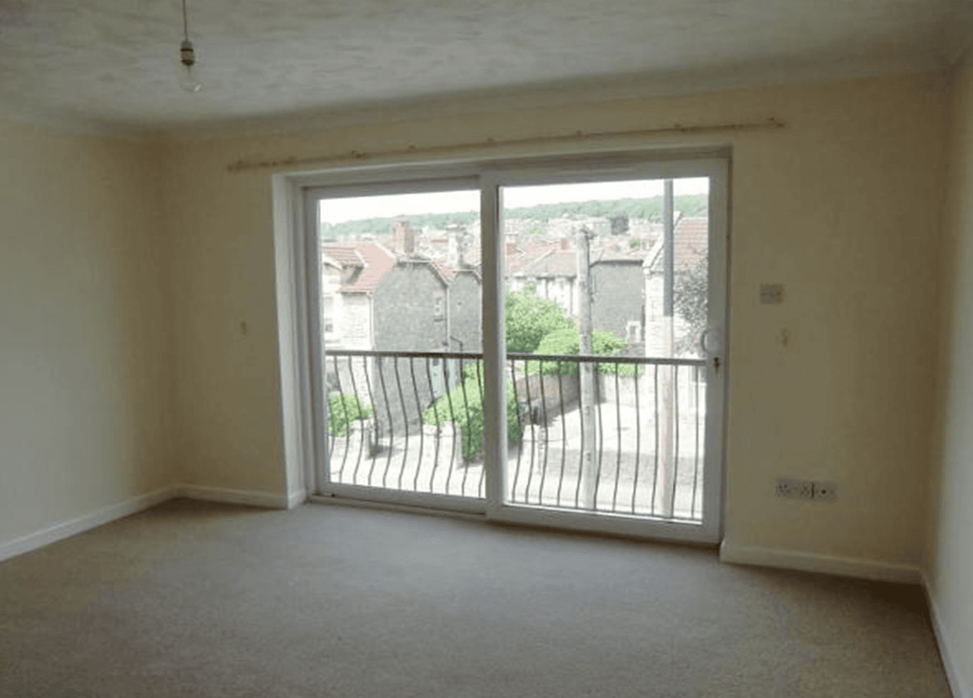 Lounge of Jubilee Court retirement development in Weston-Super-Mare, Somerset