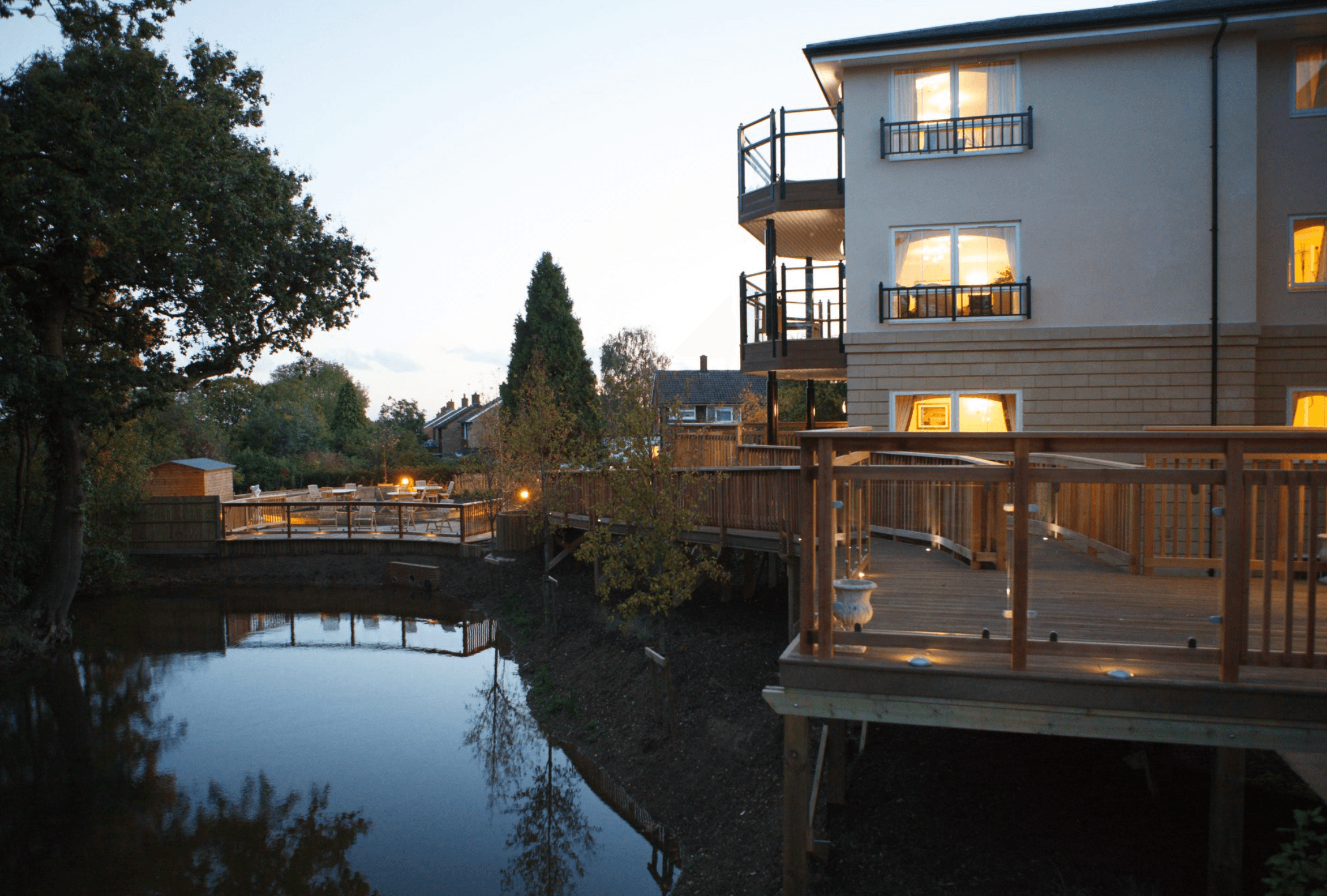 Exterior of Cooperscroft care home in Potters Bar, Hertfordshire