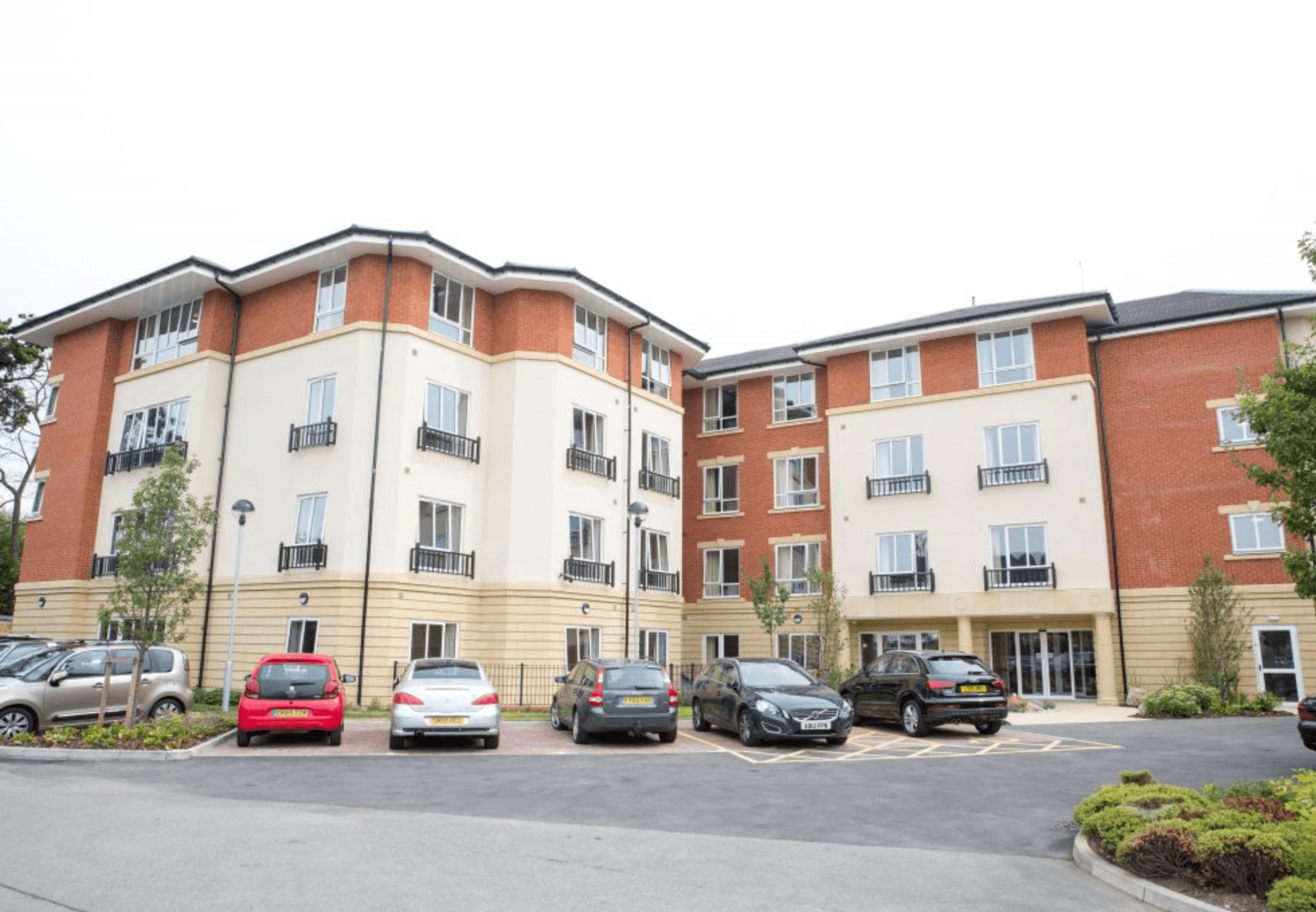 Exterior of Cuffley Manor care home in Potters Bar, Hertfordshire