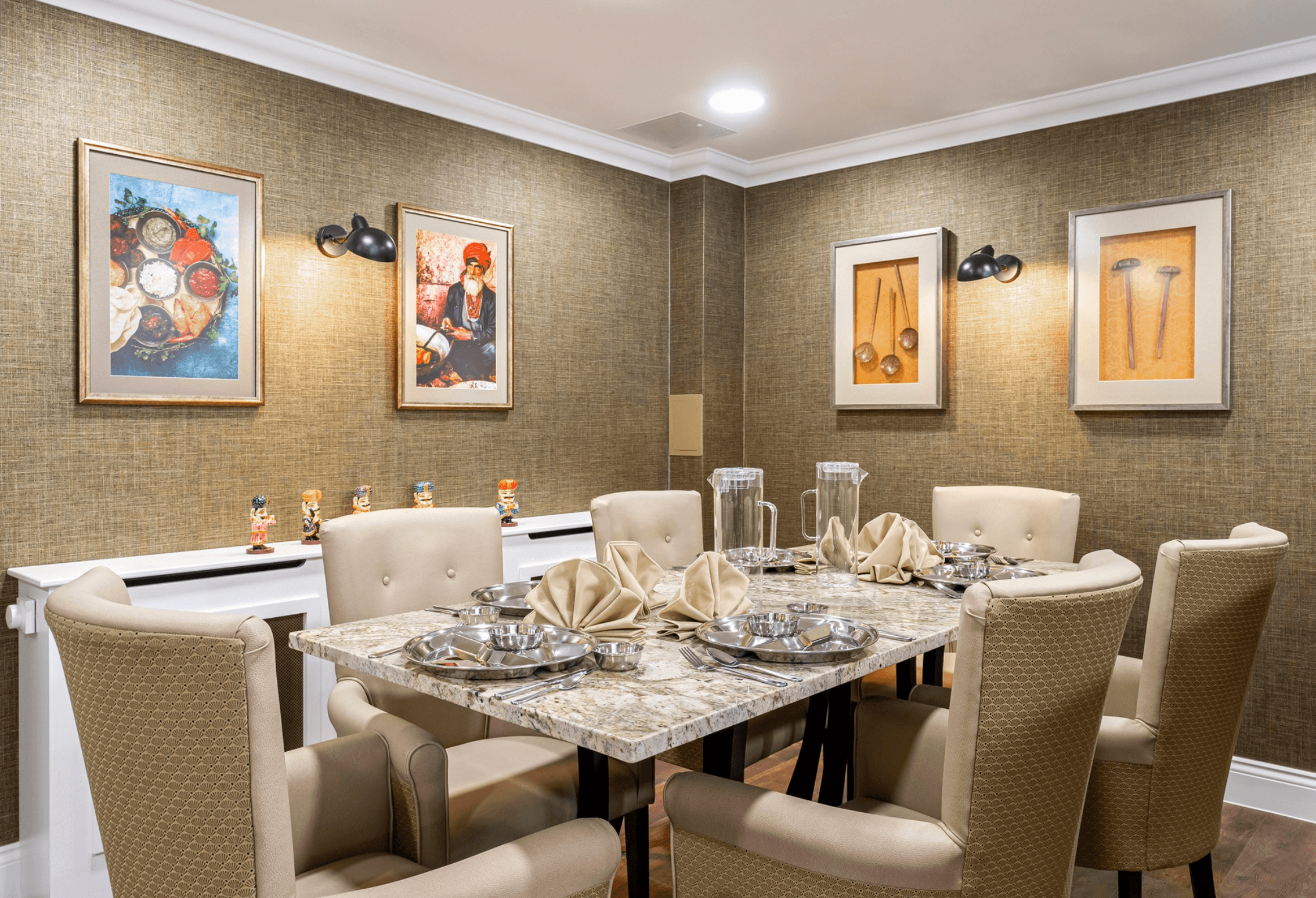 Private Dining of Kailash Manor care home in Pinner, London