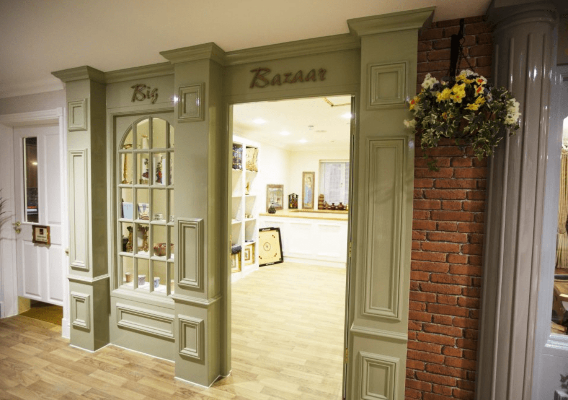 Shop of Karuna Manor care home in Harrow, London