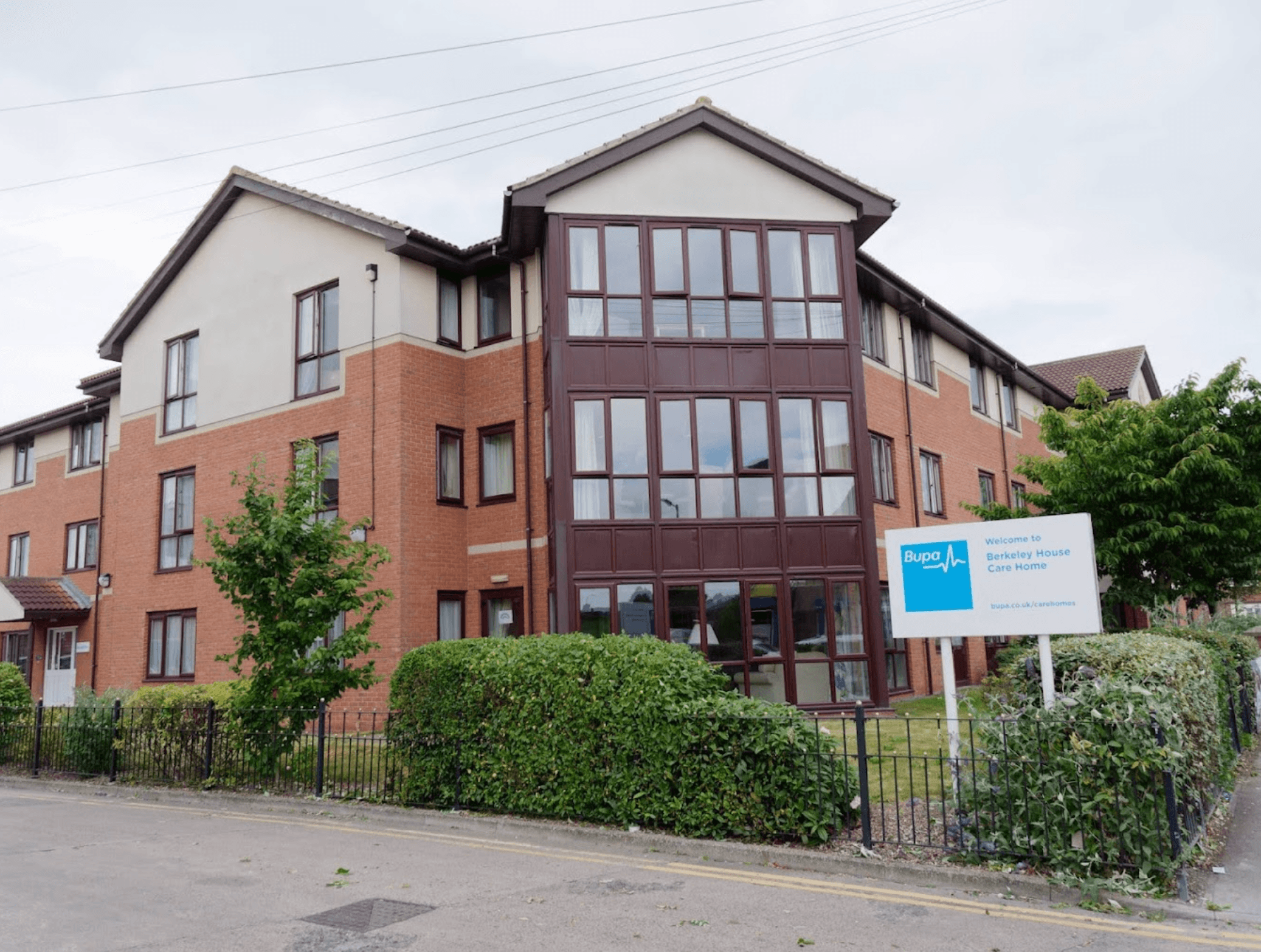 Exterior of Berkeley House care home in Hull, East Yorkshire