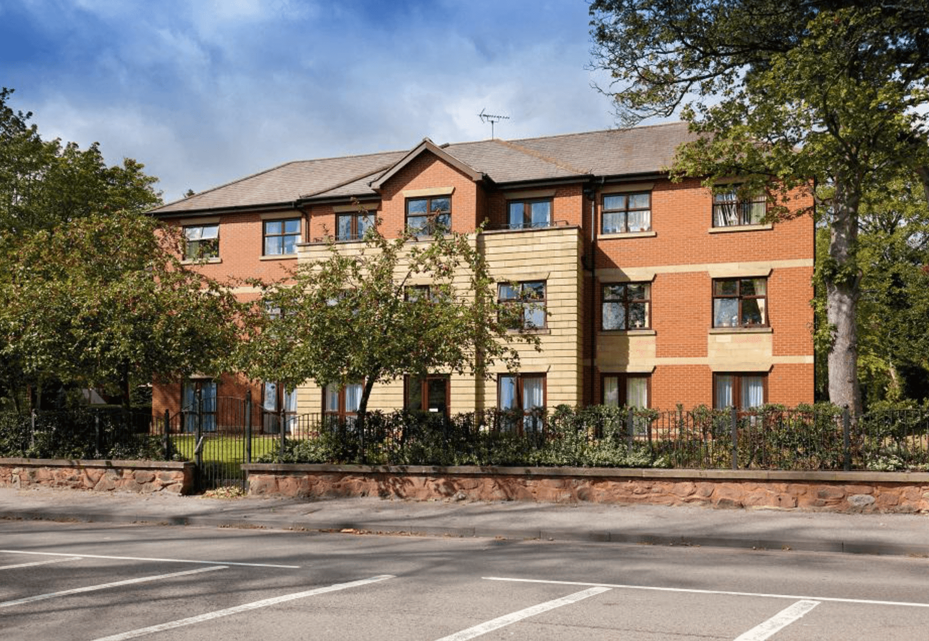 Exterior of Ardenlea Grove care home in Solihull, West Midlands