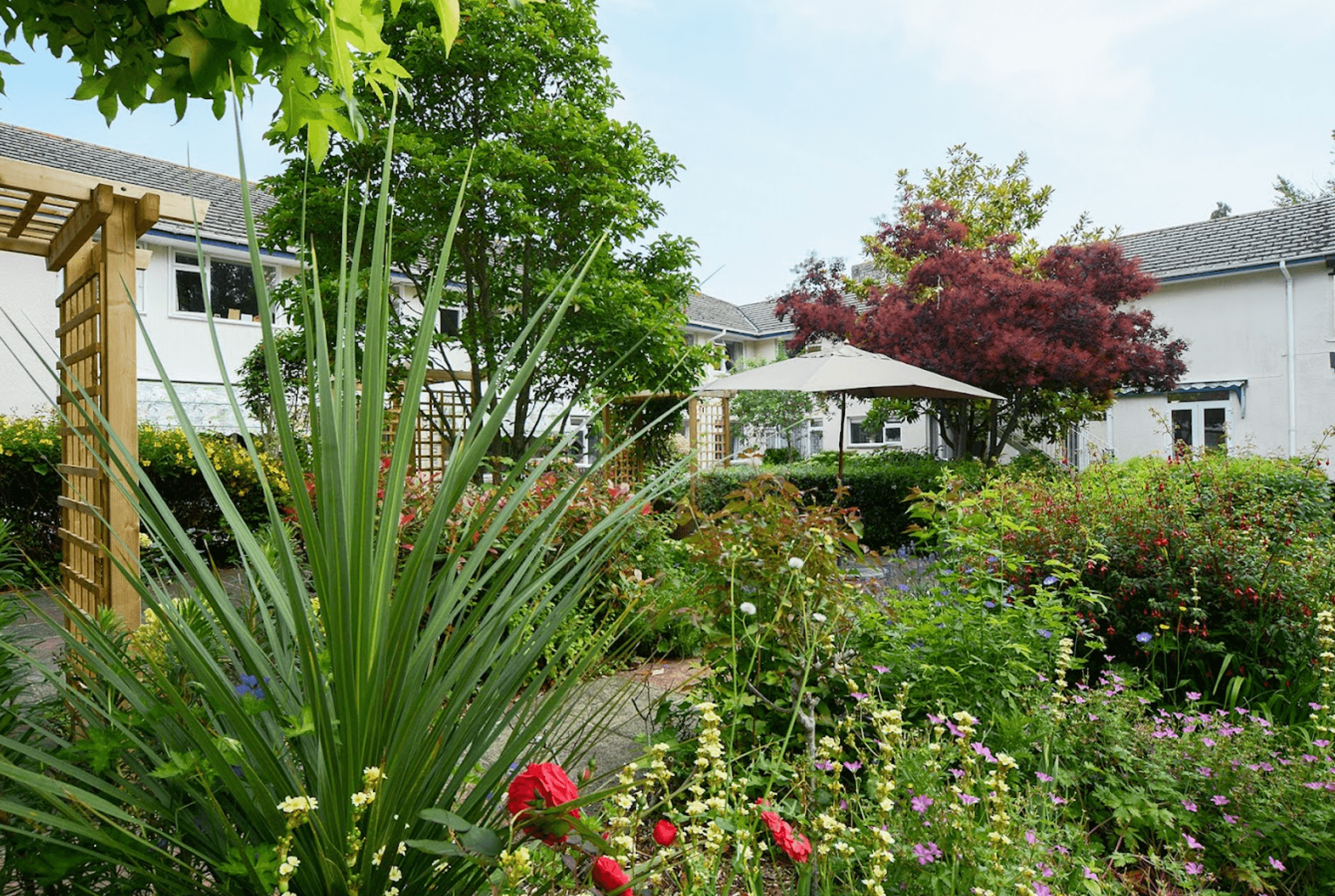 Exterior of Dorset House care home in Poole, Hampshire