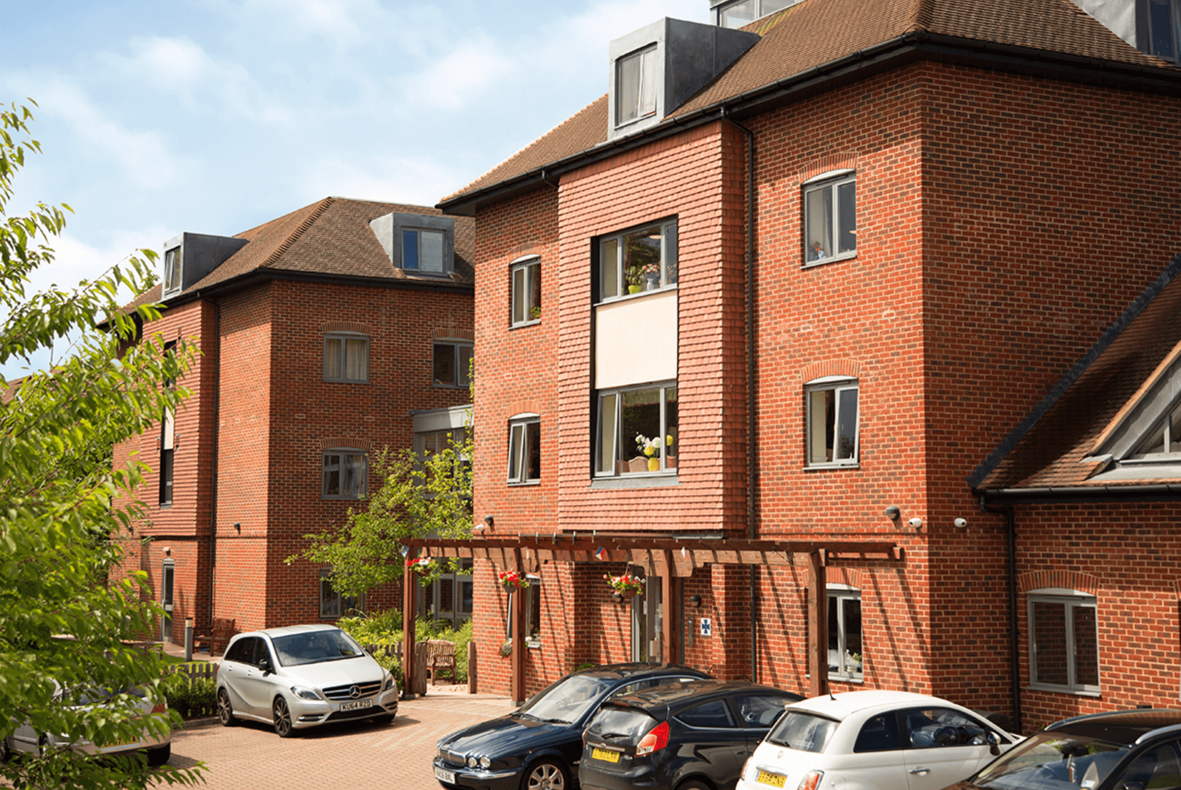 Exterior of St Pauls care home in Hemel Hempstead, Hertfordshire