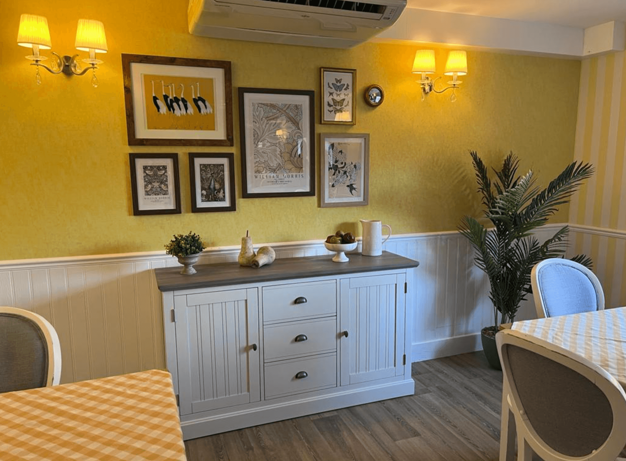 Dining room of St Pauls care home in Hemel Hempstead, Hertfordshire