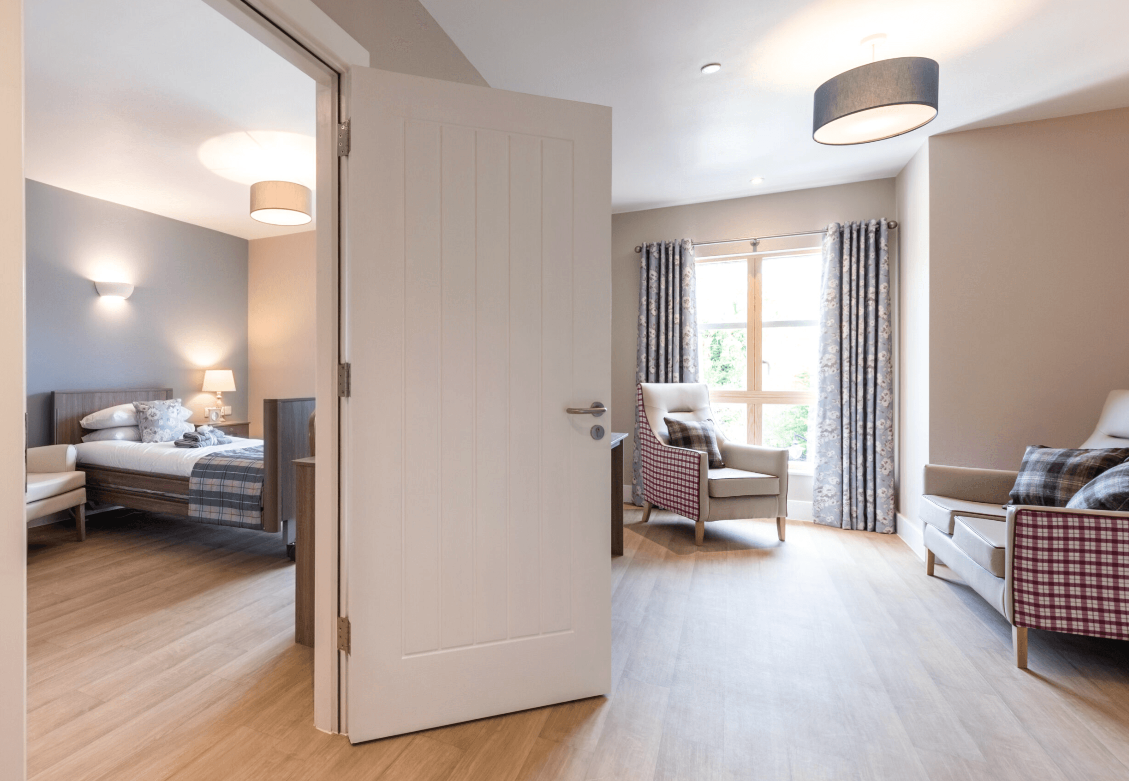 Bedroom of Riverdale care home in Braintree, Essex