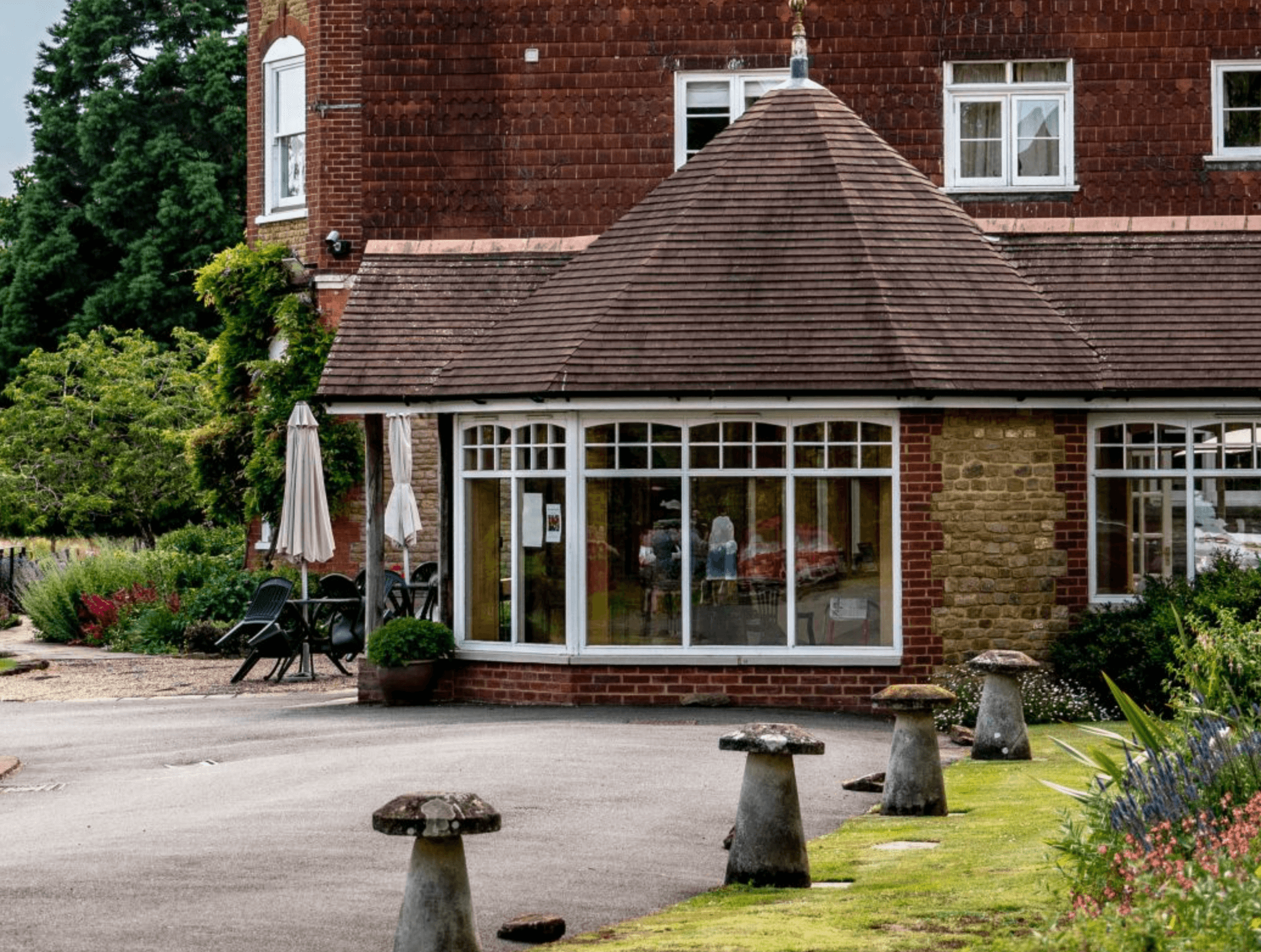 Exterior of Birtley House care home in Guildford, Surrey