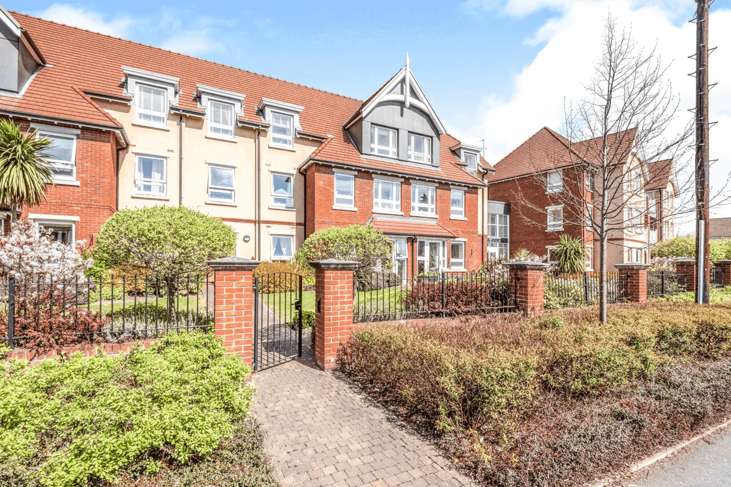 Exterior of Horton Mill Court in Droitwich, West Midlands