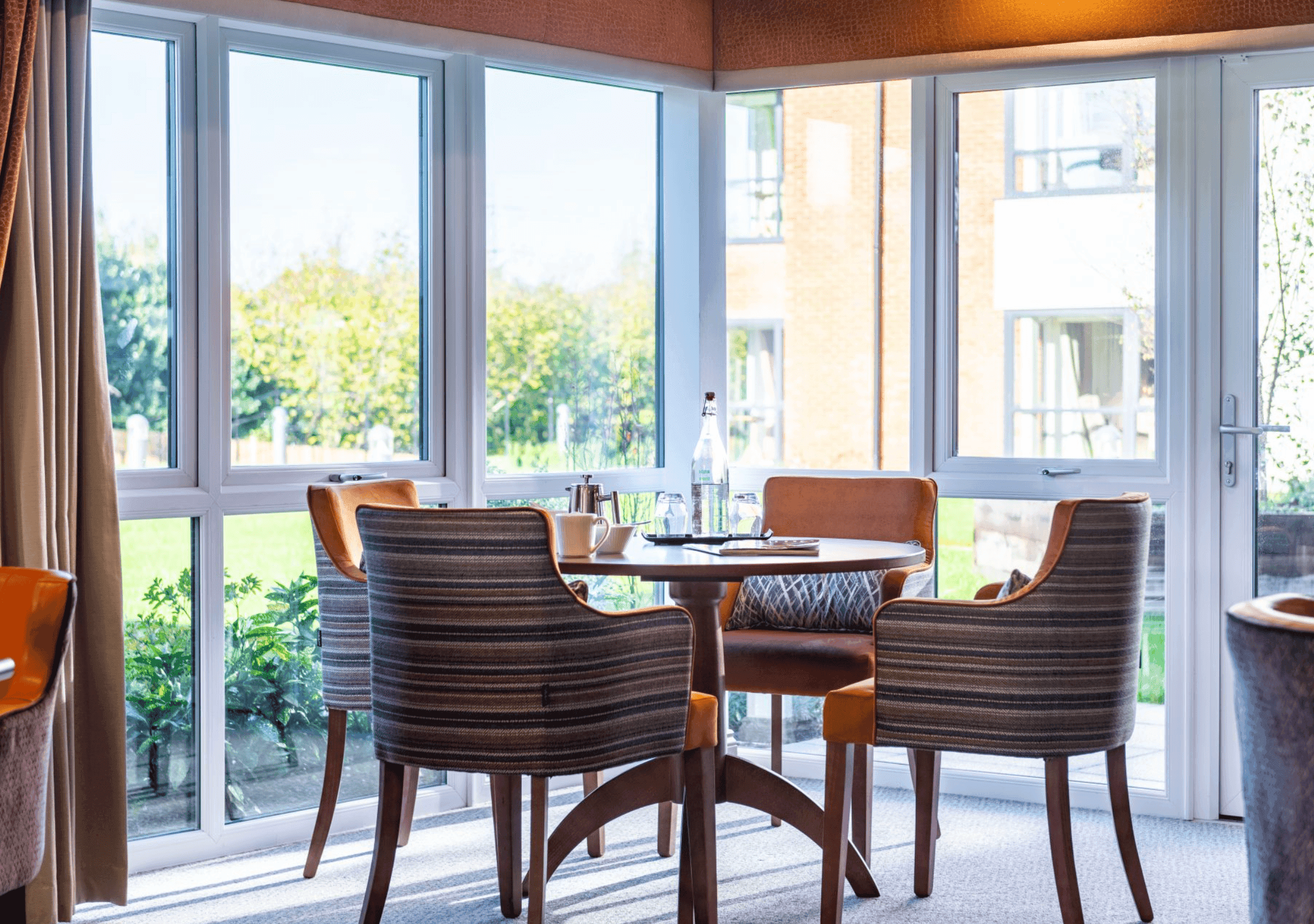 Dining area of Watermeadow Grange in Topsham, Devon