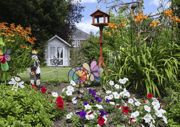 Garden of South Haven Lodge in Woolston, Hampshire