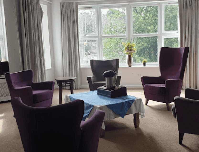 Lounge of Amberley Court in Edgbaston, Birmingham