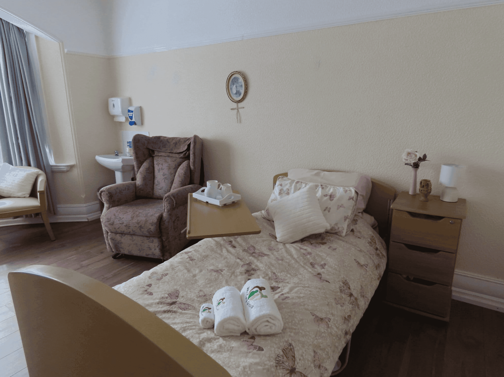 Bedroom of Broadway in Blackpool, Merseyside