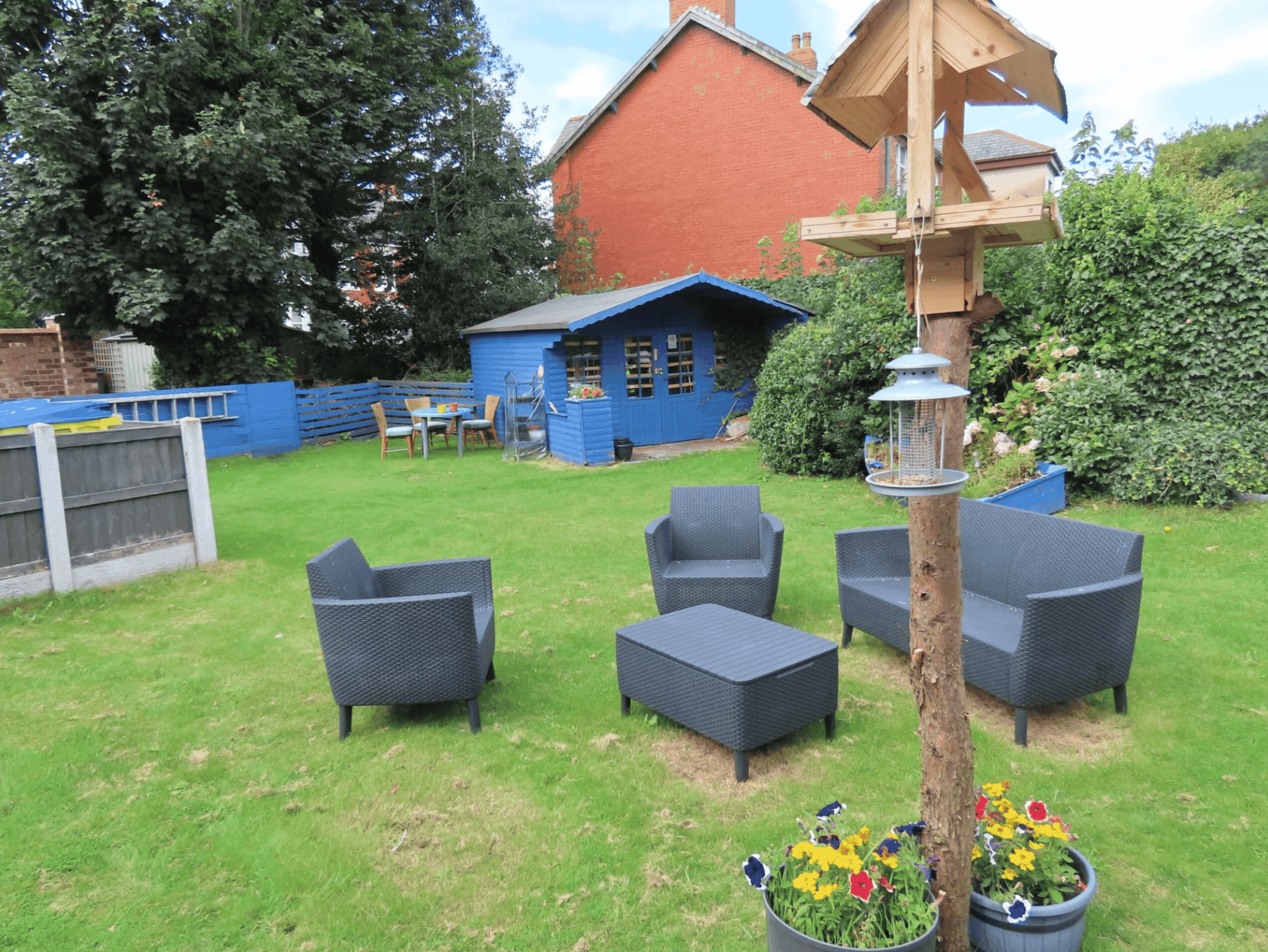 Garden of Broadway in Blackpool, Merseyside