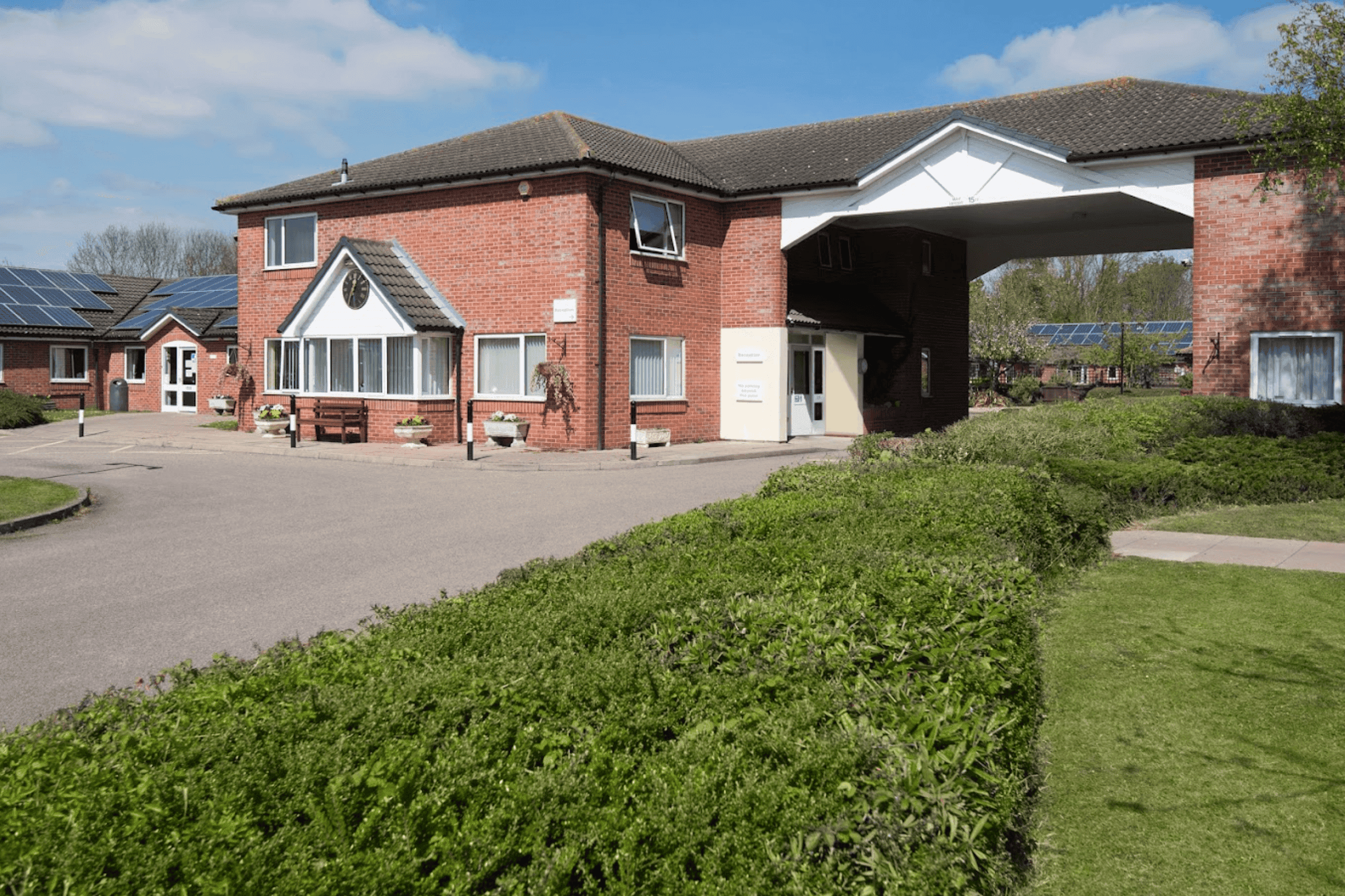 Exterior of Chilton Meadows in Stowmarket, Suffolk