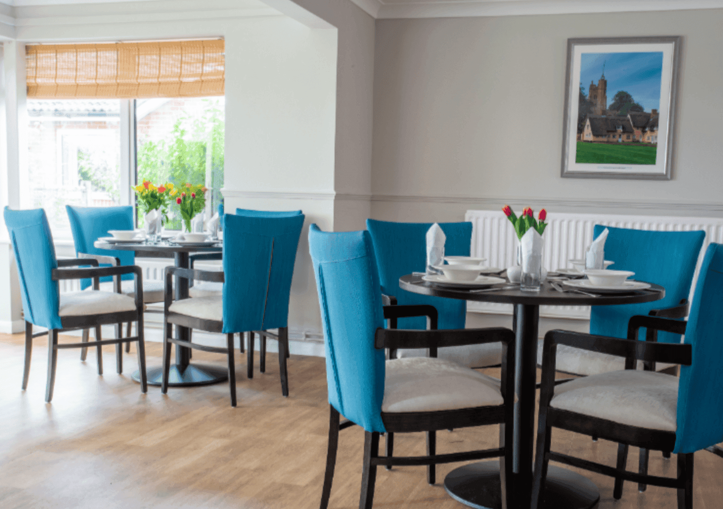 Dining room of Chilton Meadows in Stowmarket, Suffolk