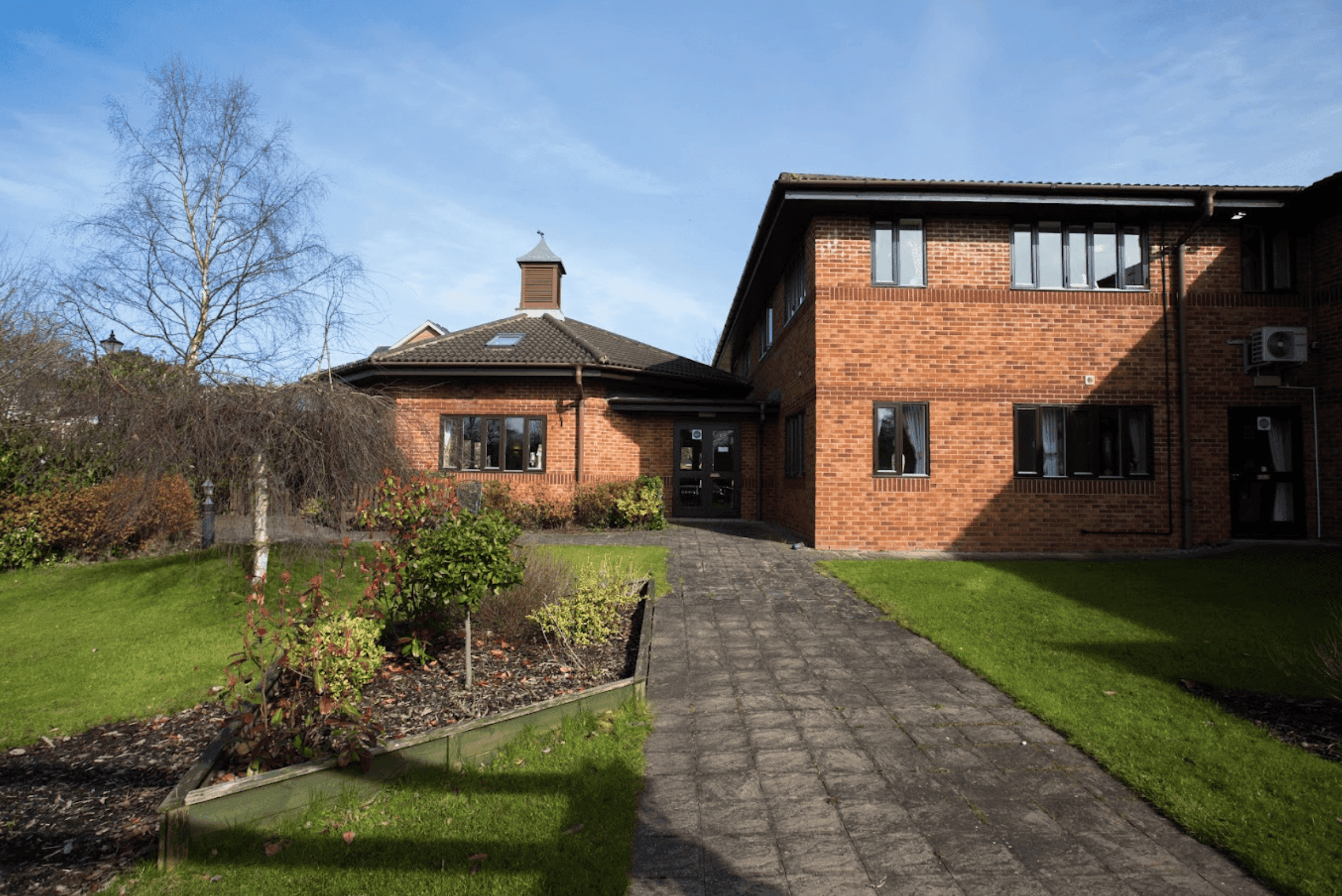 Garden of Aston Court in Sutton Coldfield, Warwickshire