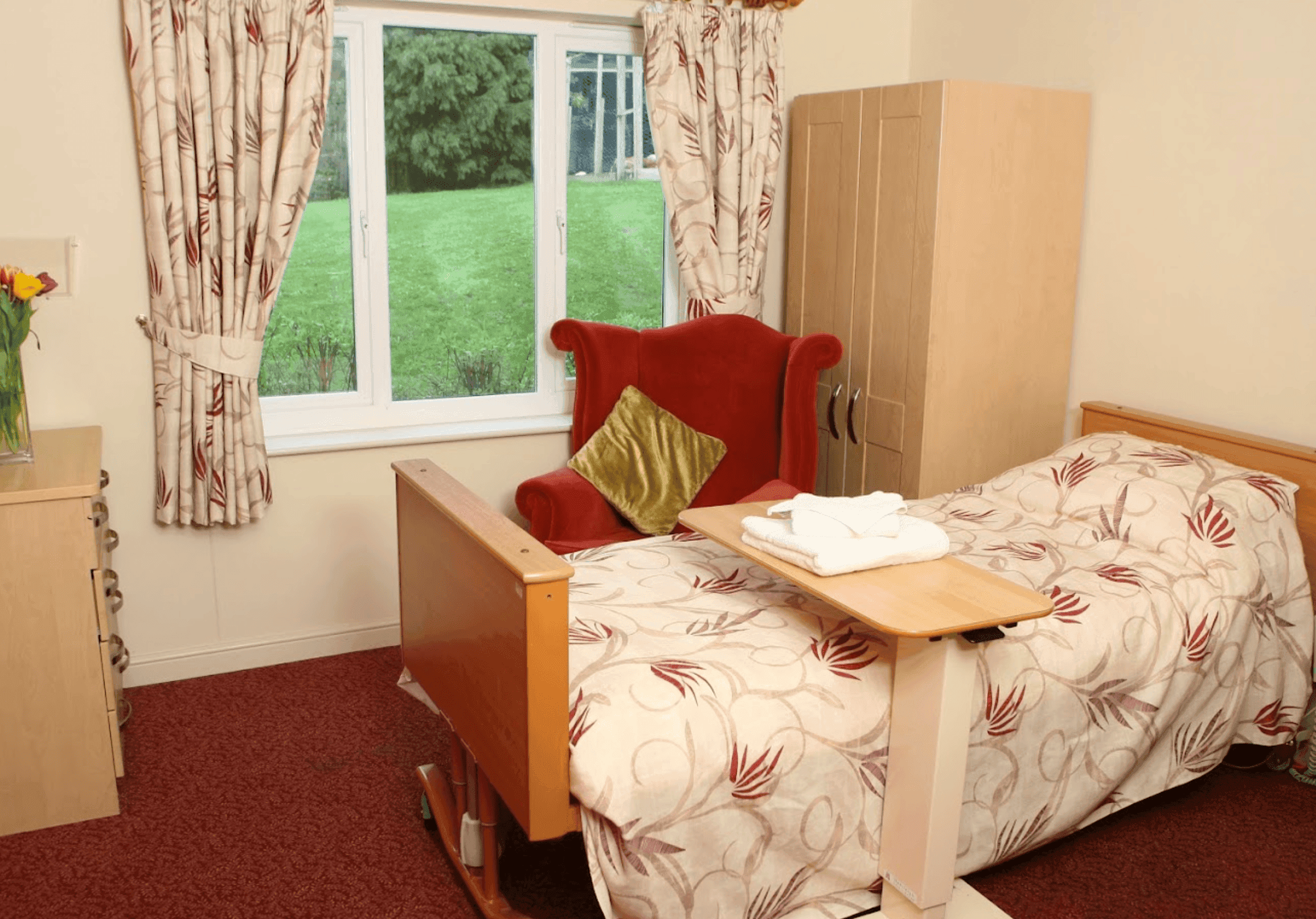 Bedroom of Heathbrook House in Bromsgrove, Worcestershire