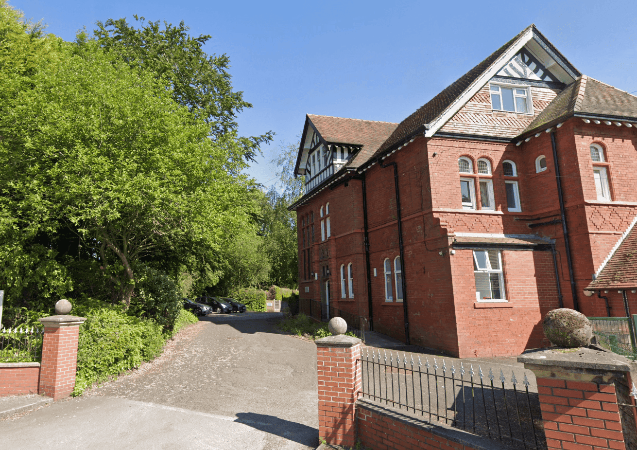 Exterior of High Peak care home in Warrington, Cheshire