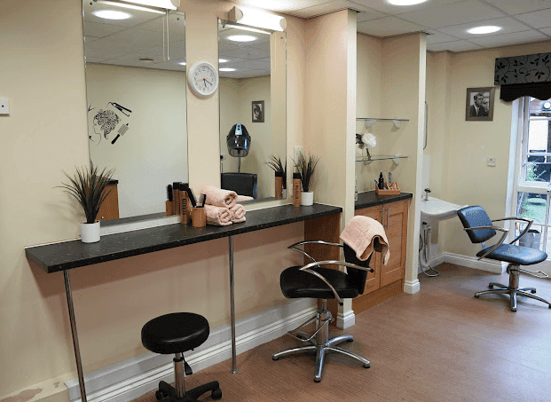 Salon of Iffley care home in Oxford, Oxfordshire