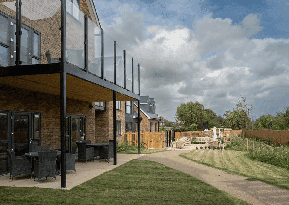 Exterior of Lark View Care Home in Canterbury, Kent