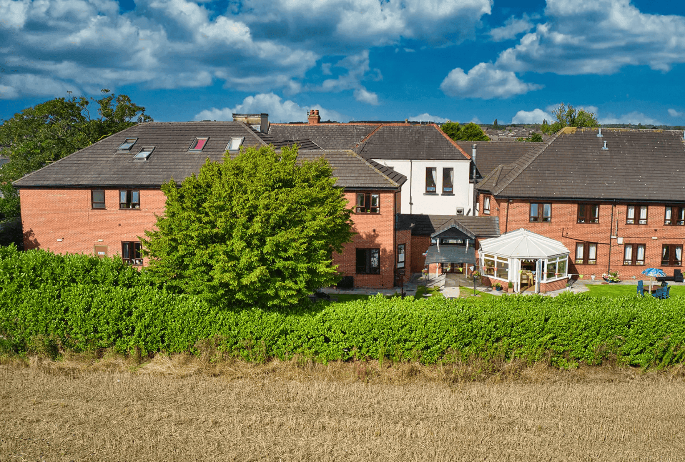 Exterior of The Old Vicarage in Warrington, Cheshire