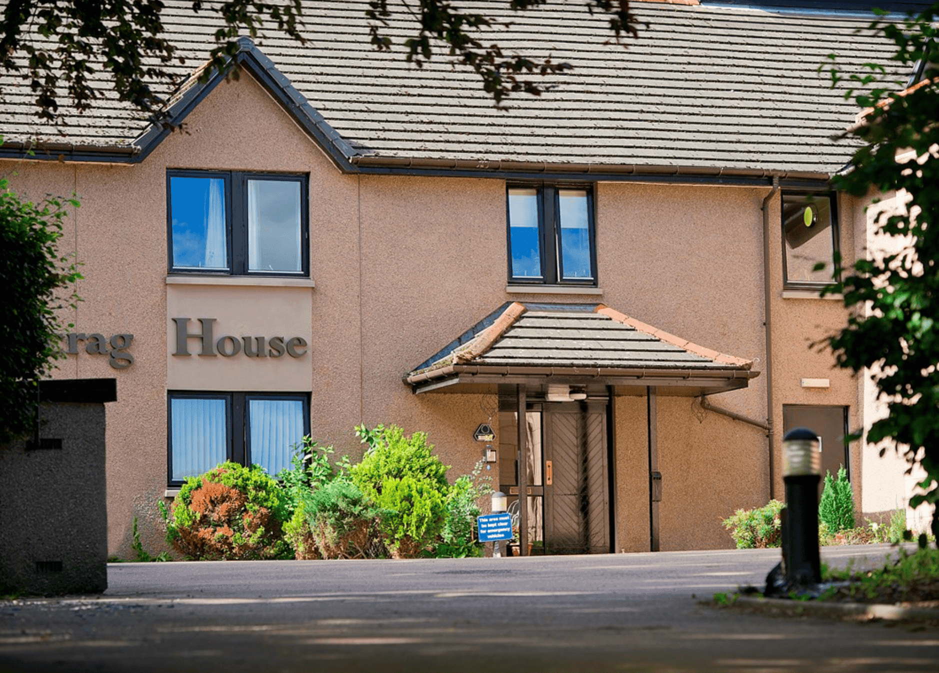 Exterior at Auchtercrag House/Auchmacoy Lodge Care Home, Ellon, Aberdeenshire