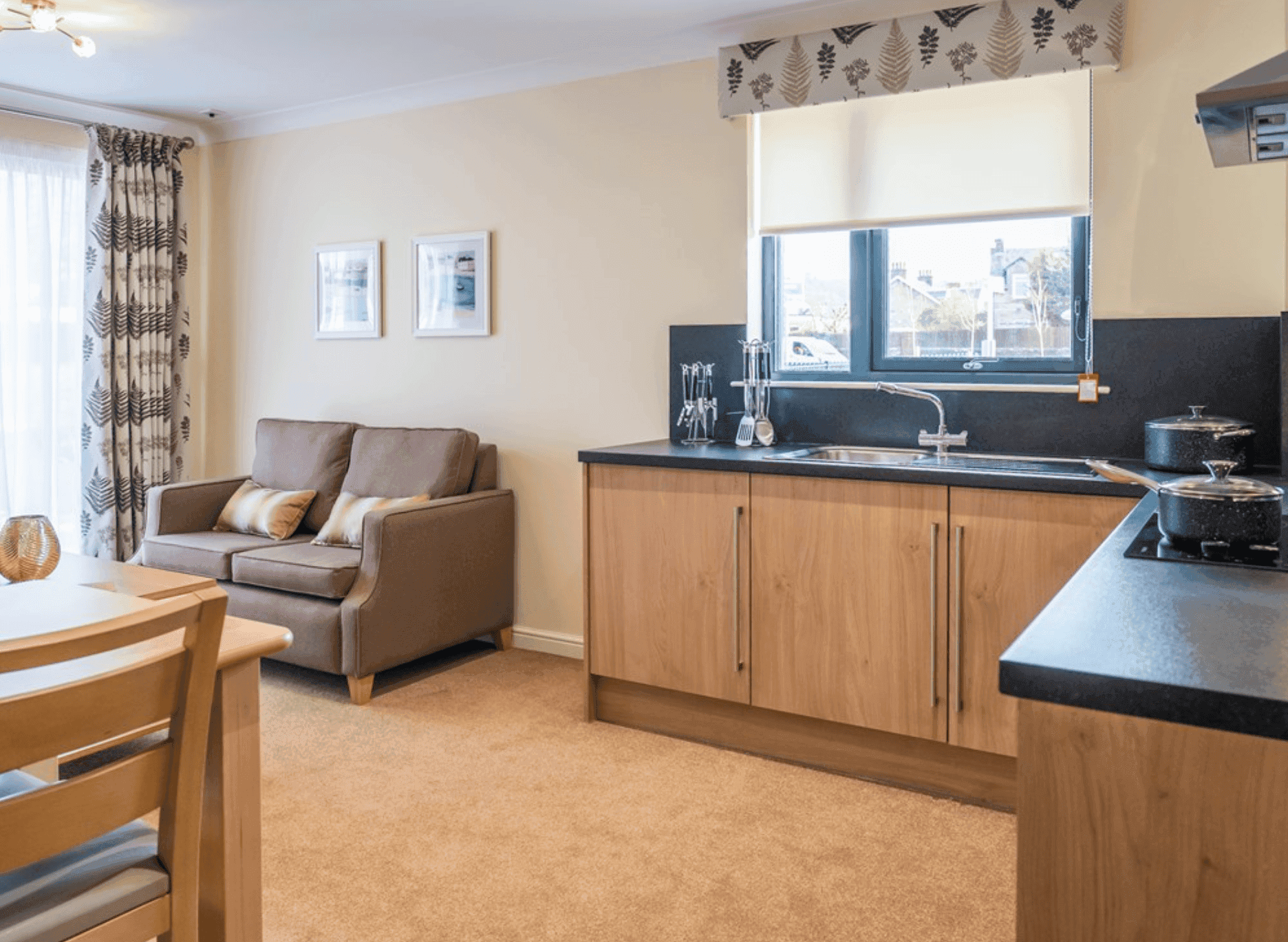 Kitchen/diner at Alderwood House, Dumbarton