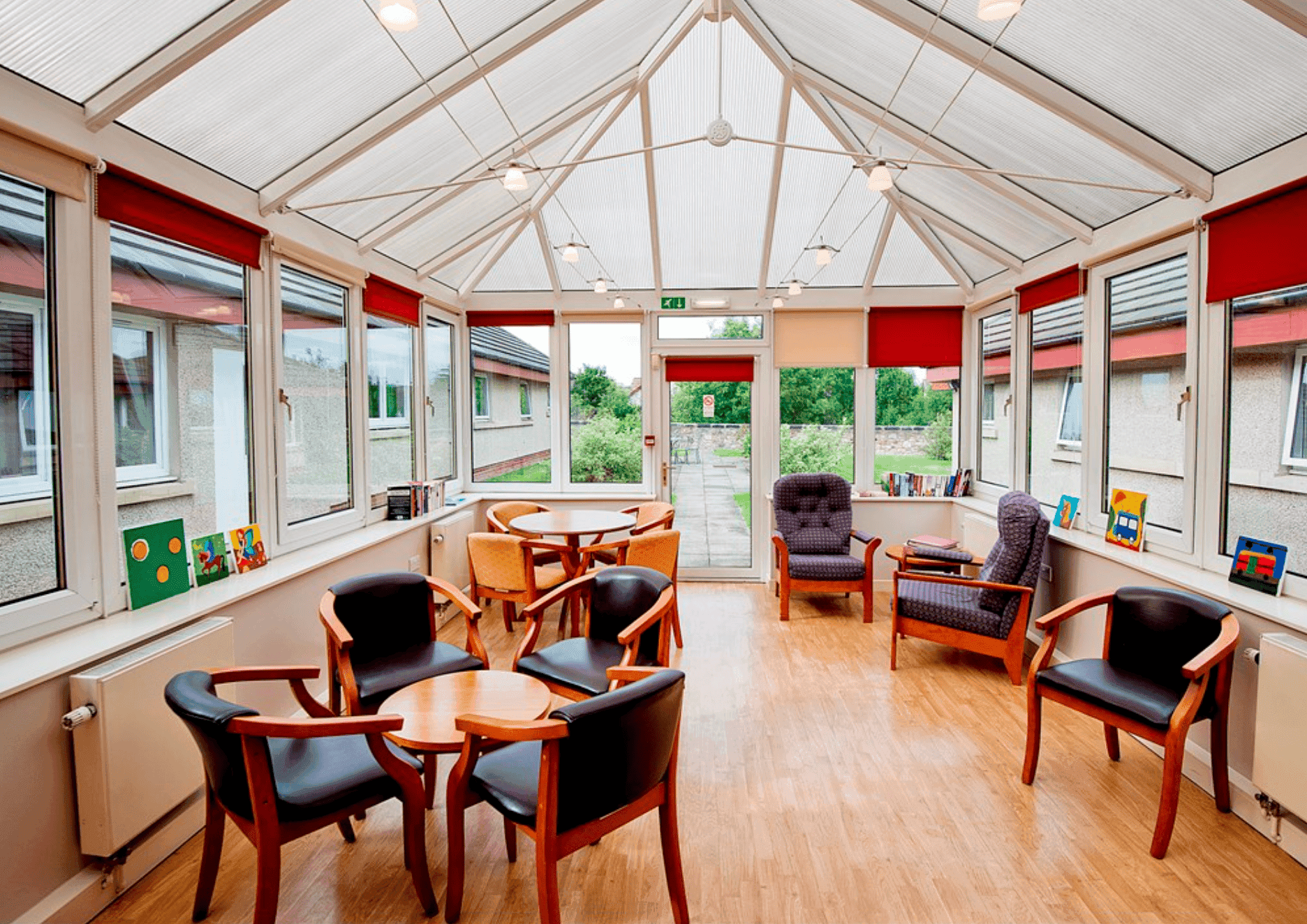 Conservatory at Forthland Lodge Care Home, Edinburgh