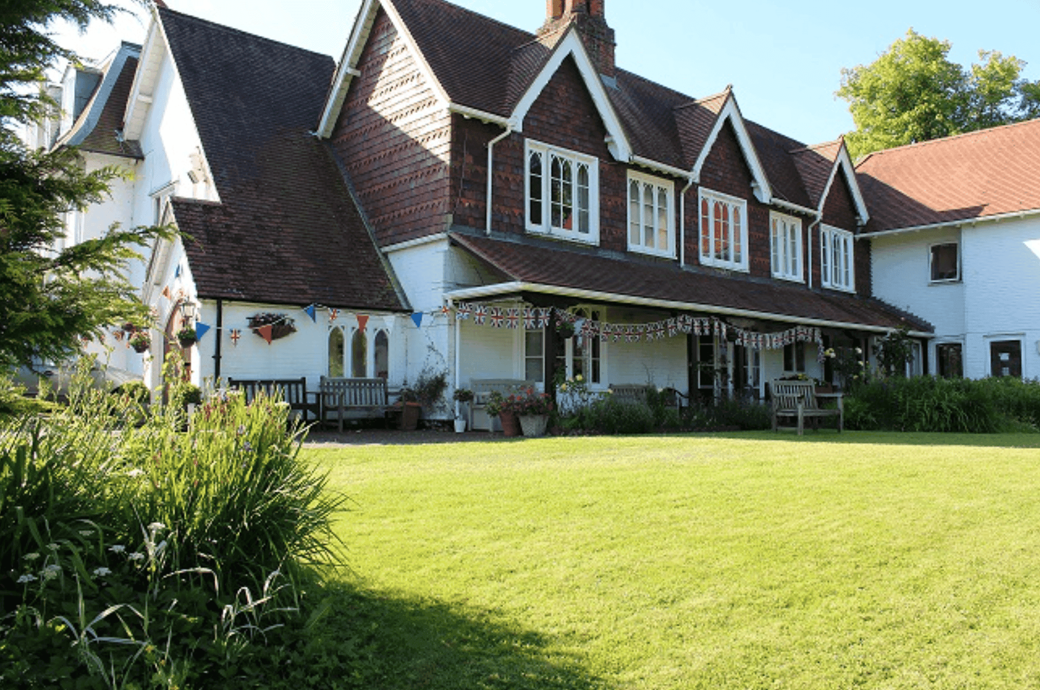 Lounge at Borovere Care Home, Alton, Hampshire